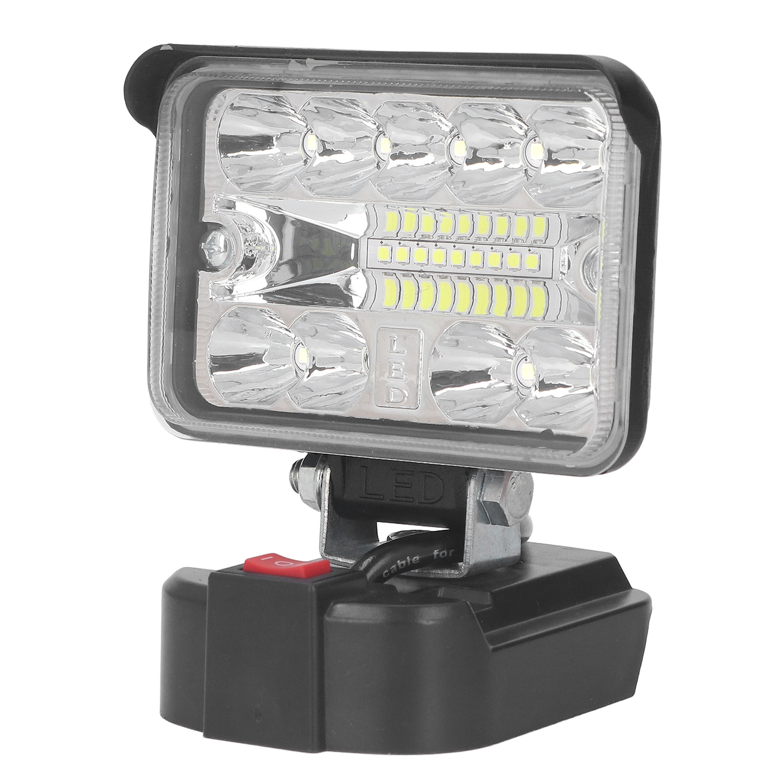 54w Kabellose Led-arbeitsleuchte 2800lm 6500k Mit Stativ, 3-in-1 Tragbarer Fluter Für Außenbeleuchtung, Notfälle, Camping Und Fehlersuche.