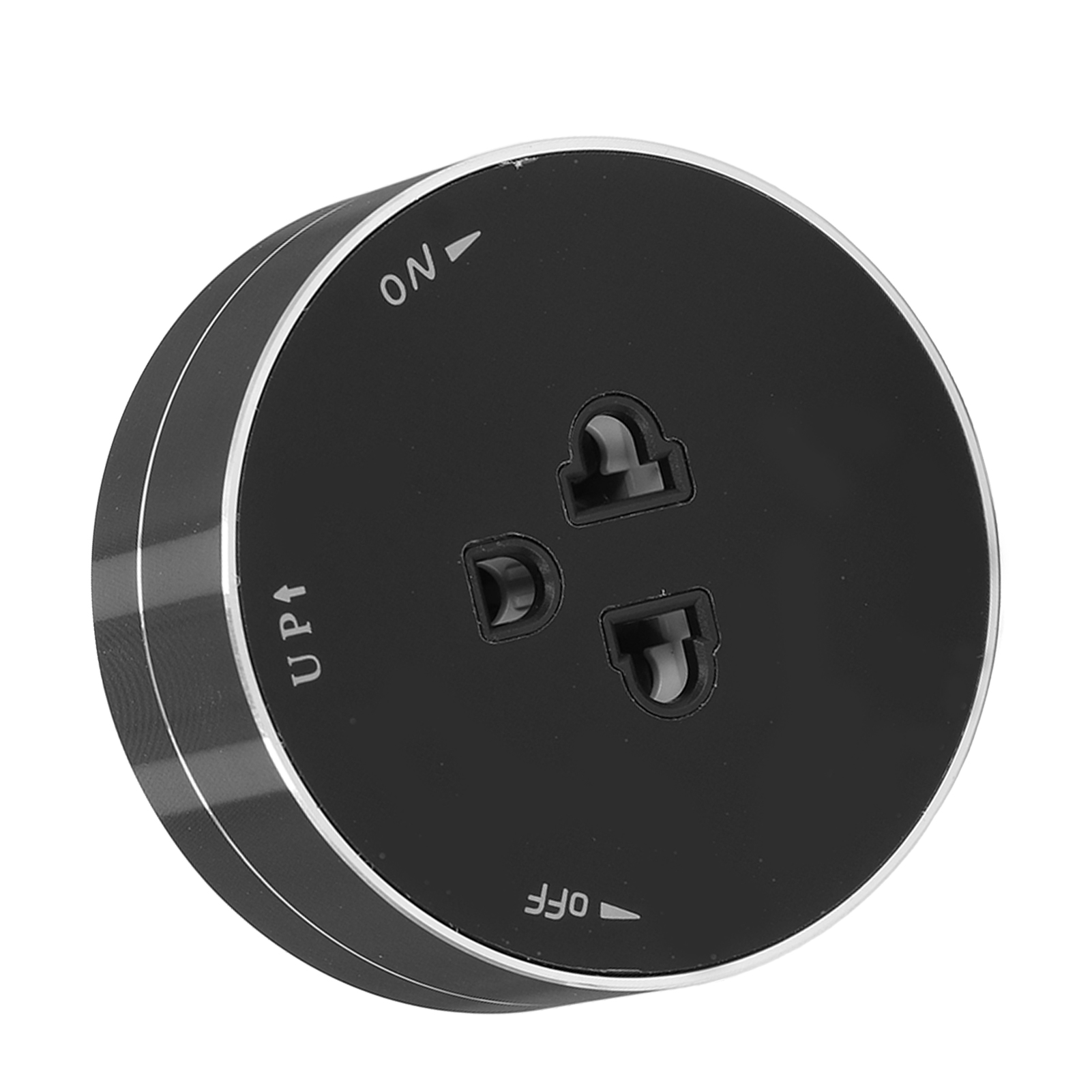 Universeller 250v-mehrfachsteckdosenadapter Mit Kontrollleuchte, Runder Pc-stecker Für Amerikanische Und Europäische Stecker