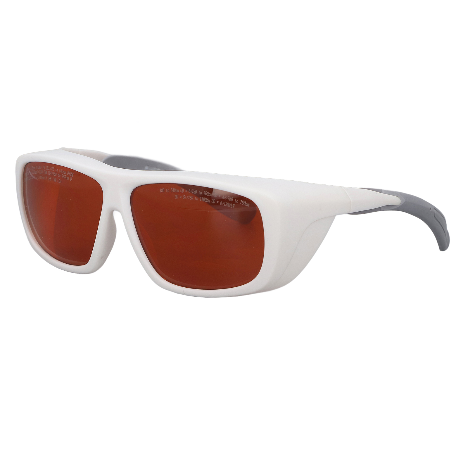 Laserschutzbrille Aus Kunststoff Für Glasfaserprojekte (180–540 Nm Und 750–1100 Nm)
