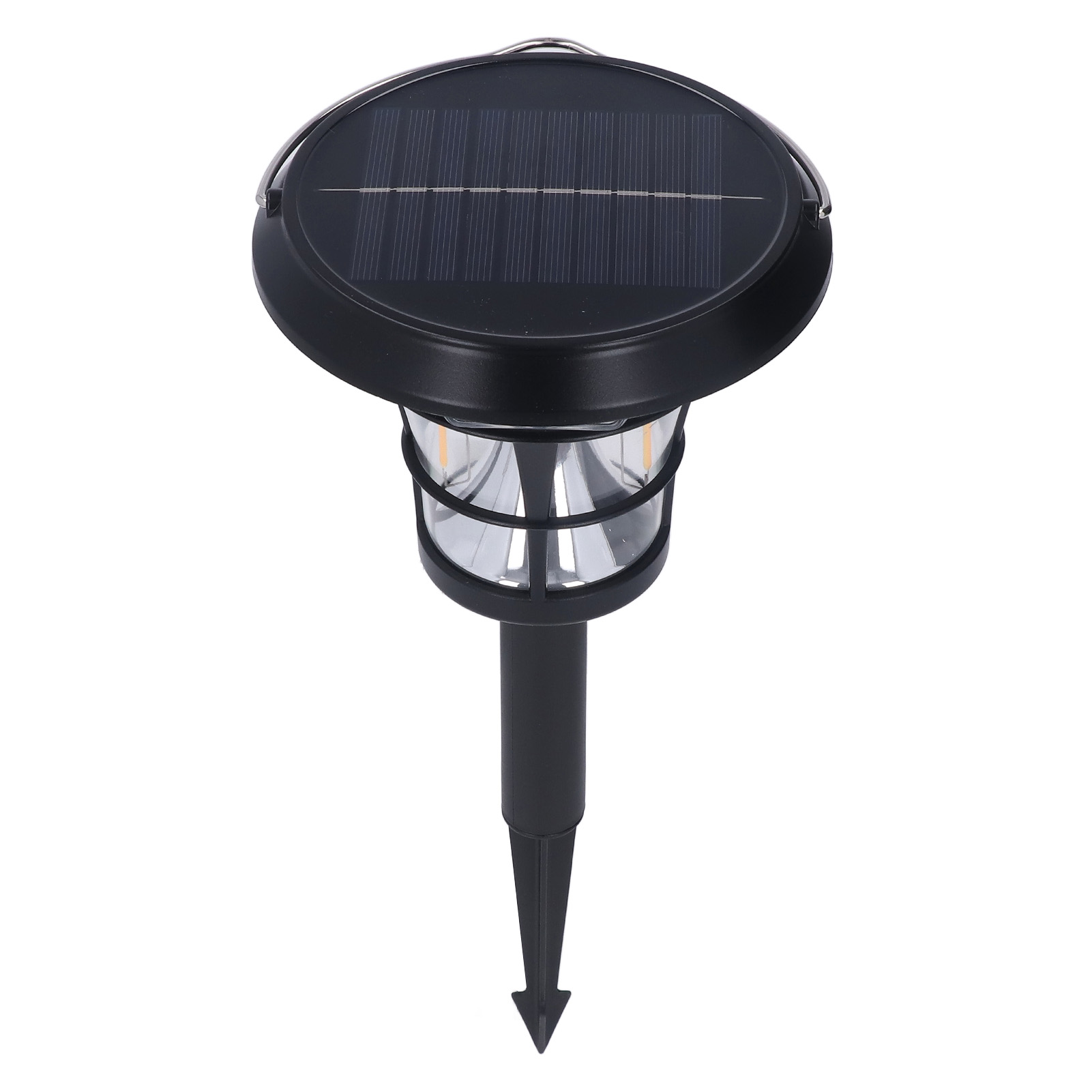 Runde, Wasserdichte Abs-solarleuchte Für Den Außenbereich Mit Bewegungsmelder, Solar-flutlicht Für Garten Und Terrasse, Led-beleuchtung