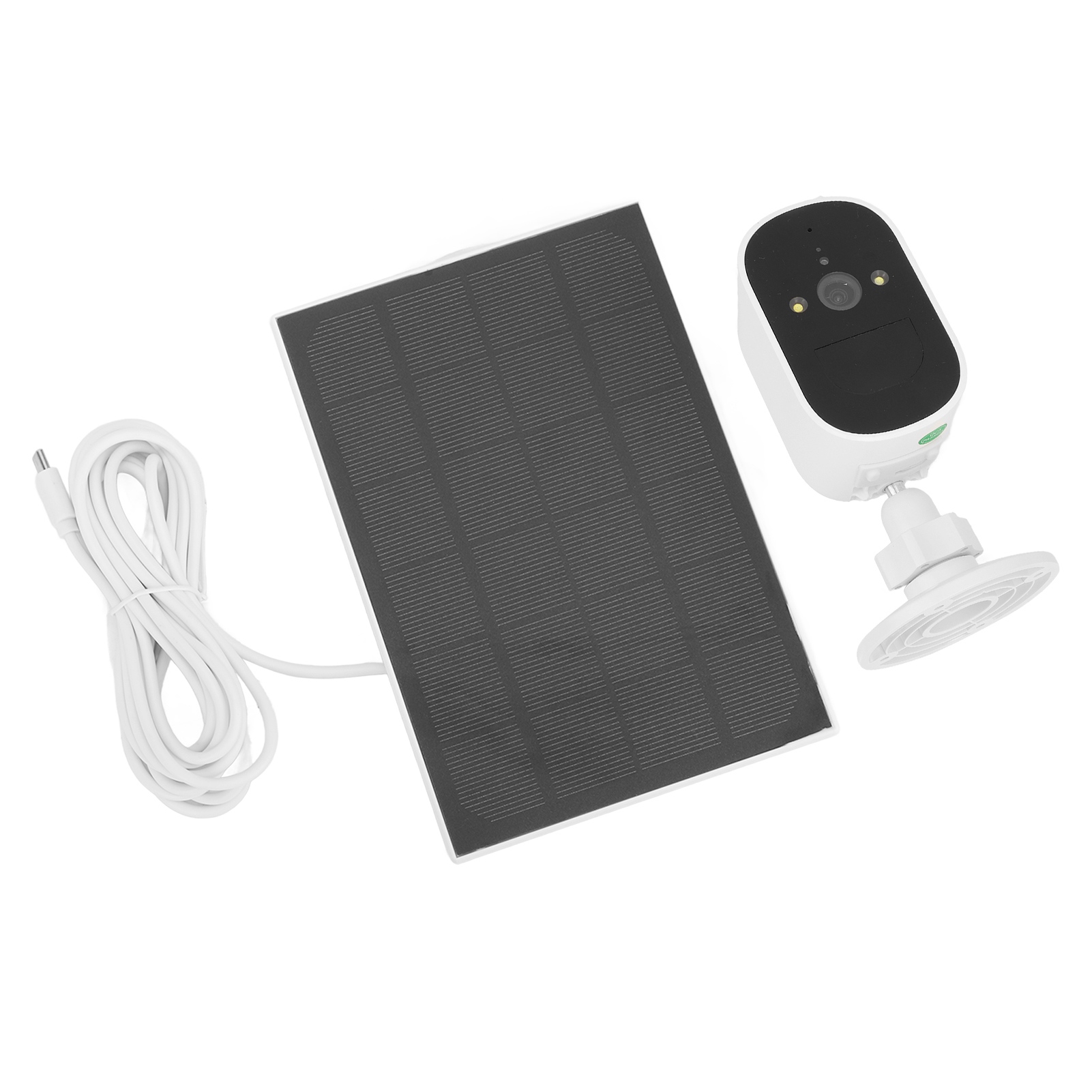 Kabellose Wlan-hd-1080p-überwachungskamera Für Den Außenbereich, Nachtsicht, Wasserdichte Solarkamera Für Zuhause, Videoüberwachung Aus Der Ferne, Einzelpackung