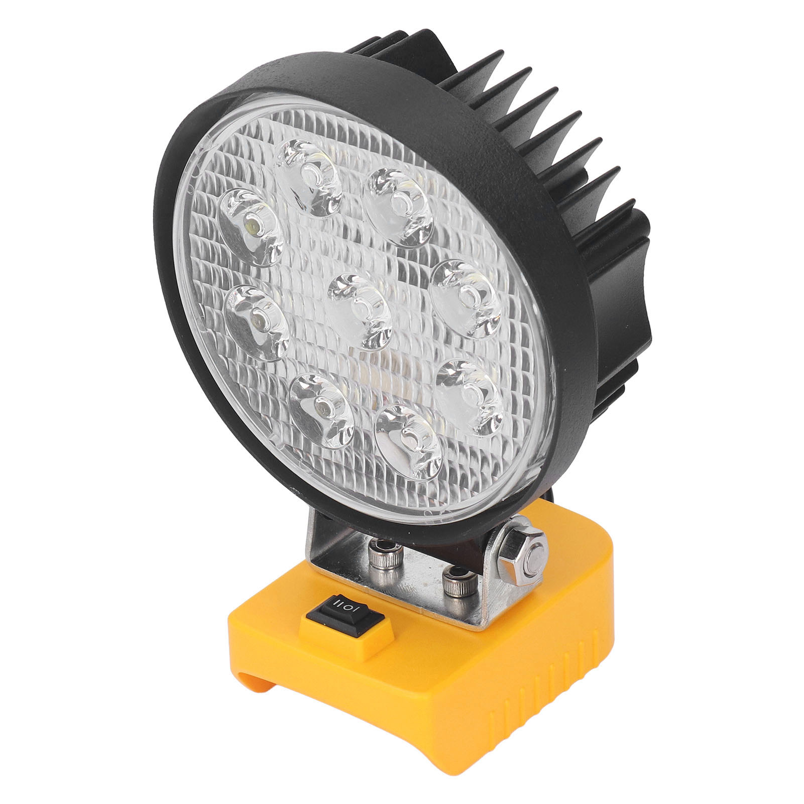 27-w-led-arbeitsleuchte, Kabelloser Akku (18 V), Tragbare Notbeleuchtung Für Den Außenbereich, Wiederaufladbare Taschenlampe (14–22 V)