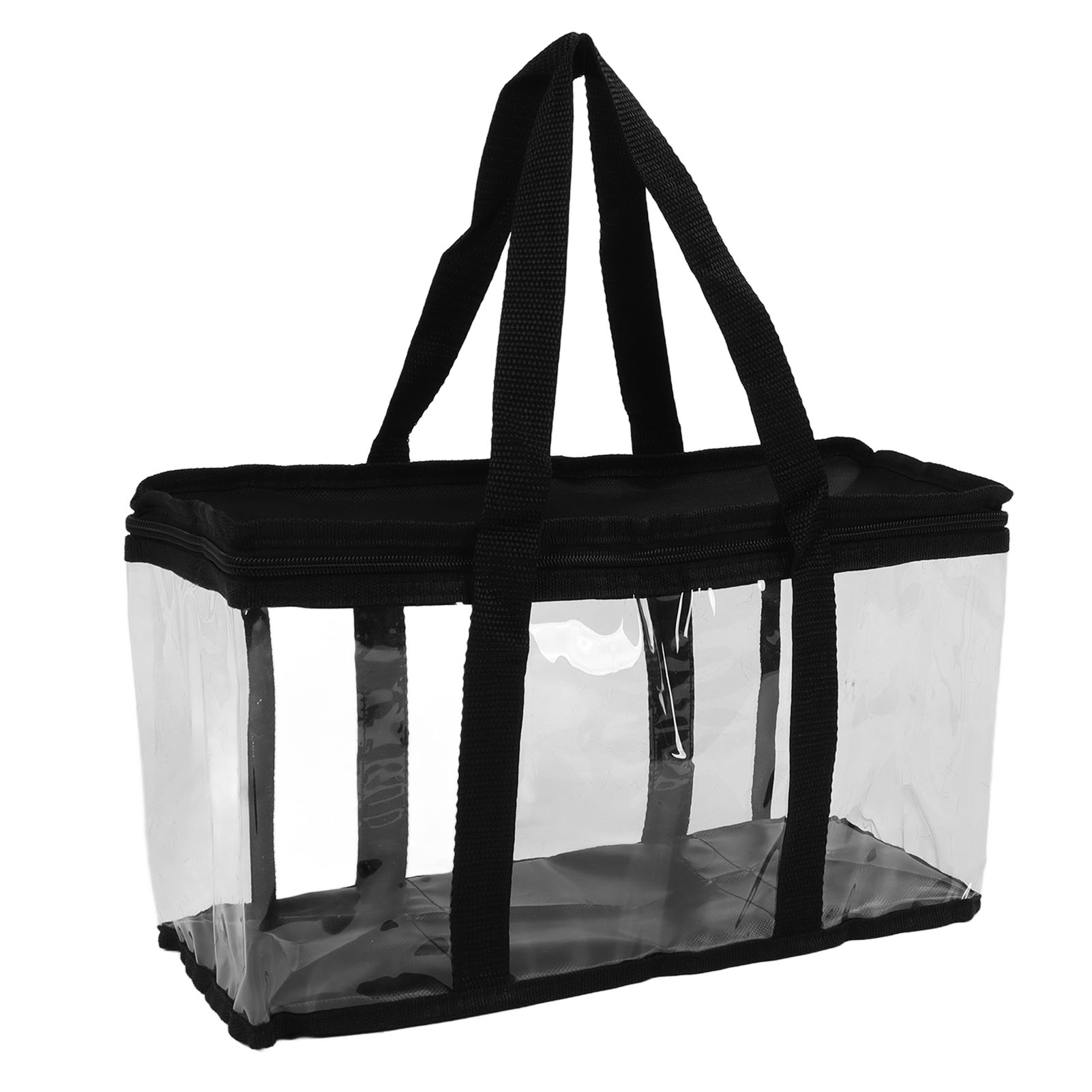 Transparente Werkzeugaufbewahrungstasche, Staubdichte Pvc-tasche Mit Reißverschluss, Großer Organizer 38 X 15 X 21 Cm