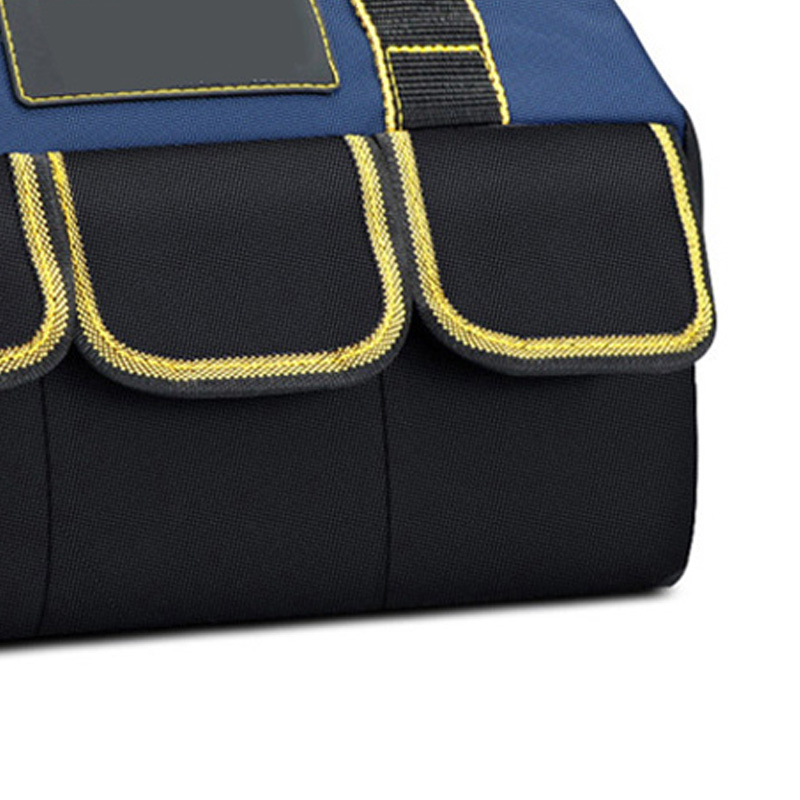 Verstärkte Werkzeugtasche Aus Dickem Oxford-canvas, Verschleißfest, Multifunktional, Gürteltasche Für Elektriker, Praktische Aufbewahrung.