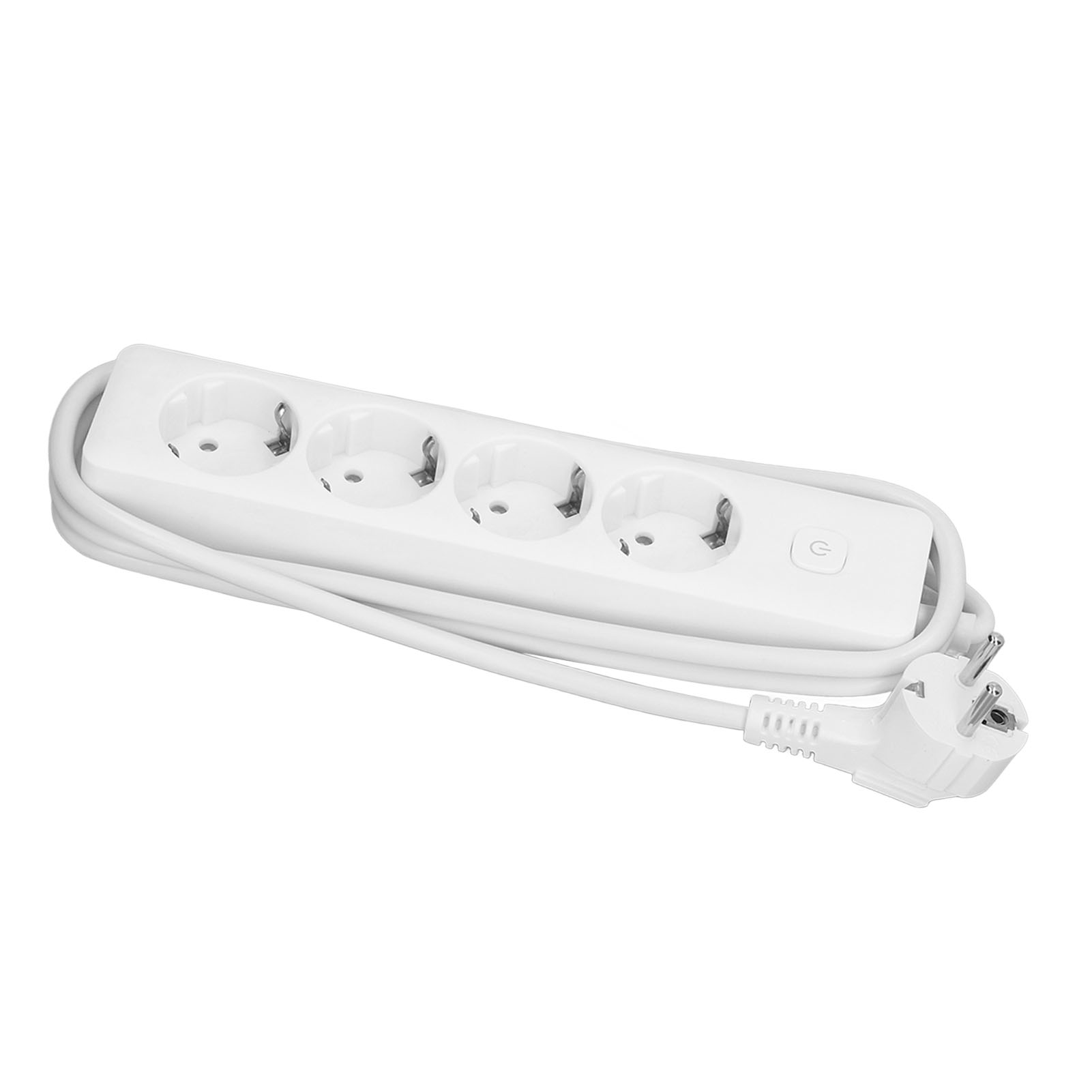Steckdosenleiste Für Den Außenbereich Mit Kabel, 4-fach Steckdosenleiste Mit Eu-stecker, Schutzkontakten, 10 A, 2200 W, 250 V, Sf008-4 Steckdose