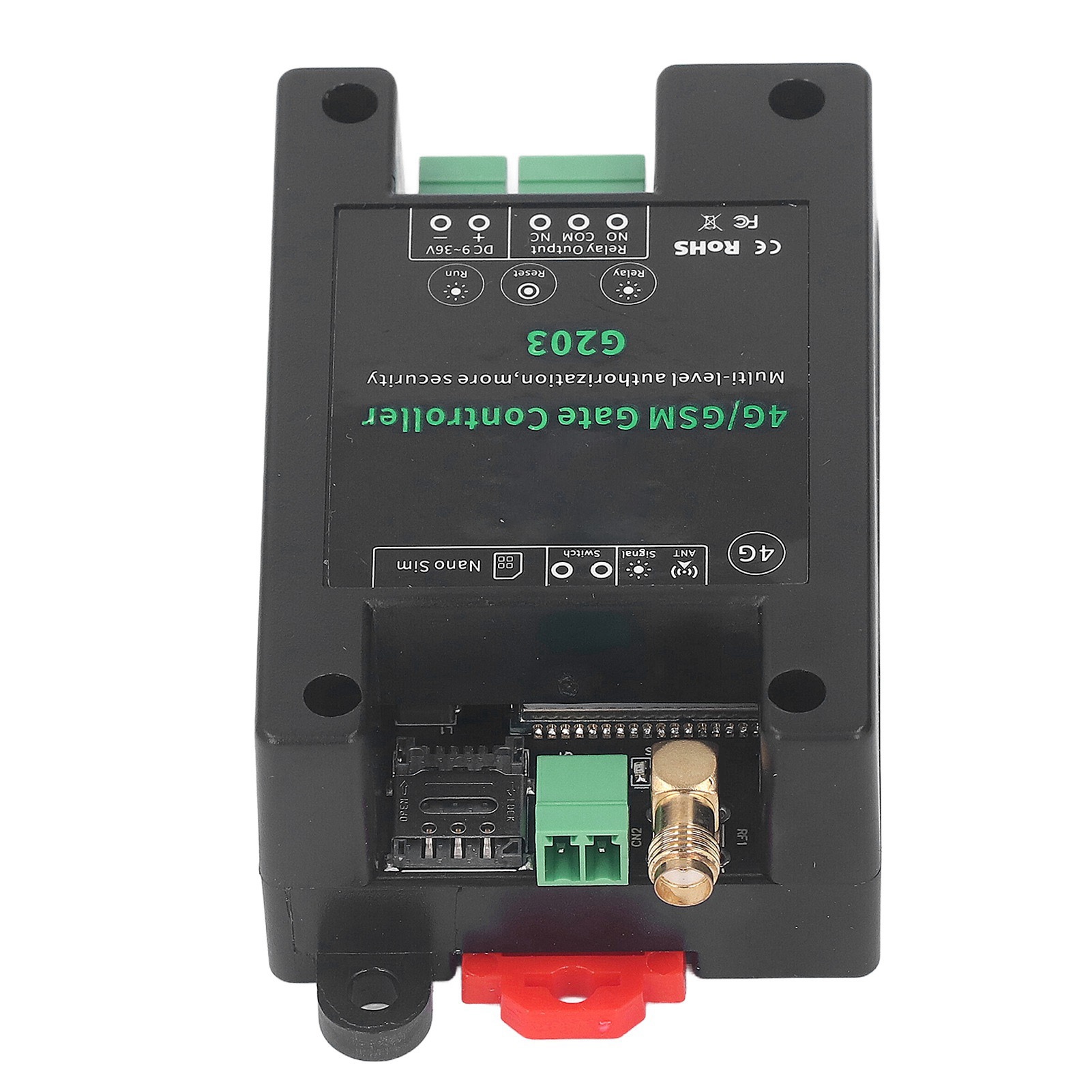 Gsm G203 3g/4g Garagentoröffner/zutrittskontrollsystem Mit Fernneustart Und -reset, Dc 9–36 V