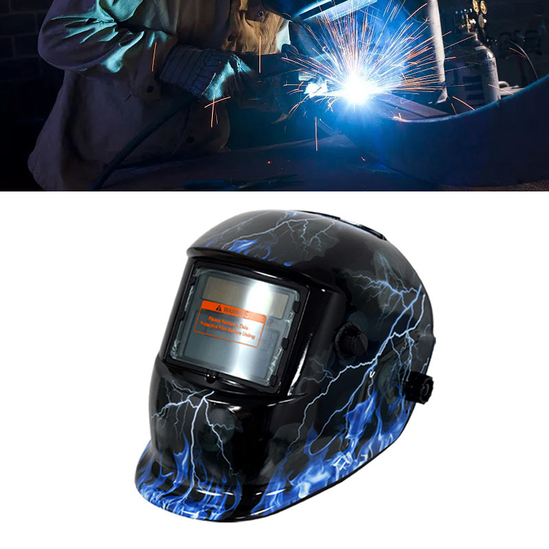 Selbstverdunkelnder Schweißhelm, Spritzschutz, Lcd-bildschirm, Argon-lichtbogenschweißen, Selbstverdunkelnde Schweißmaske, Professioneller Einsatz