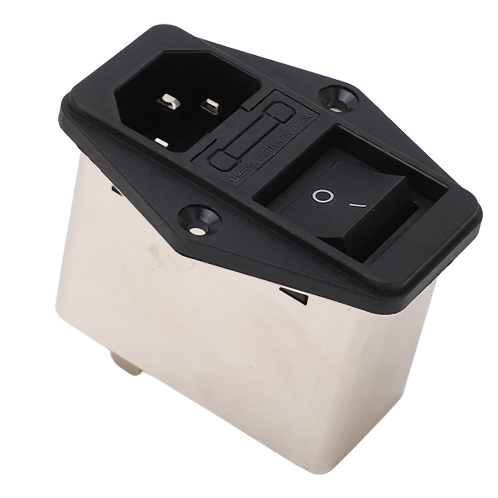 Einphasiger Emi-interferenzfilter, Versenkte Iec-buchse, Netzfilter Zur Rauschunterdrückung Für Medizinische Geräte, Ac115-250v, Wandpanel.