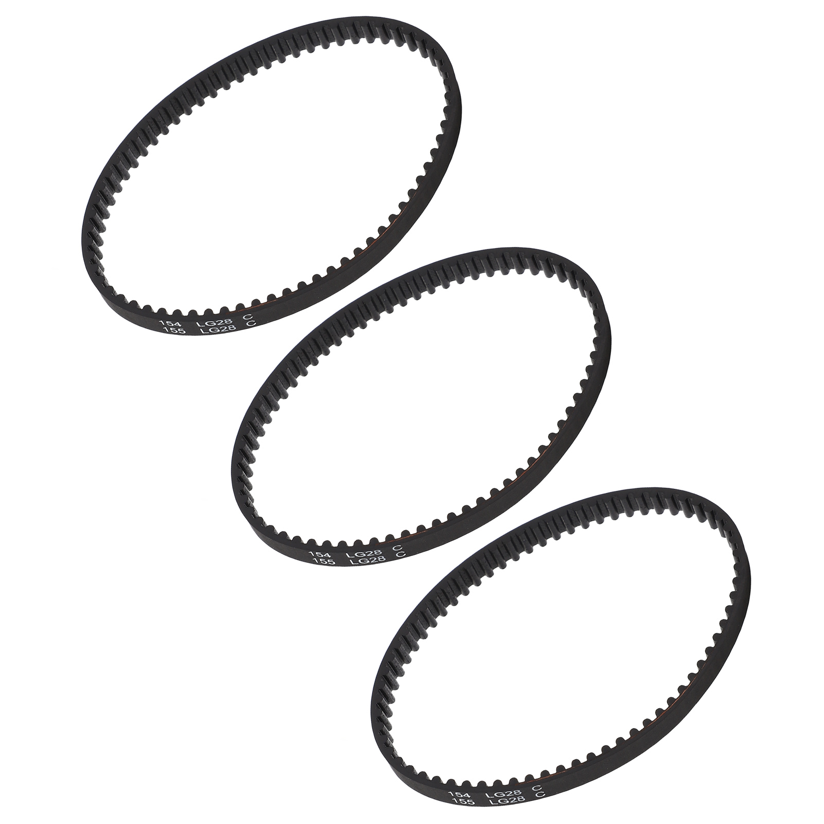 3-teiliger Ersatzriemen Für Staubsauger, Standard-gummiriemen Kompatibel Mit Bissell Proheat 2x, Ersatz-motorriemen, Wartungszubehör, 3er-set