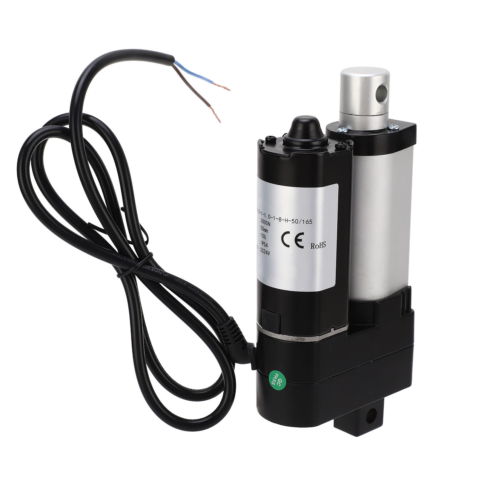 Elektrischer Wagenheber 3000n, 24v Linearantrieb Für Hebesysteme, 50mm Hub, Schutzart Ip54, Linearmotor Für Industrielle Und Private Anwendungen.