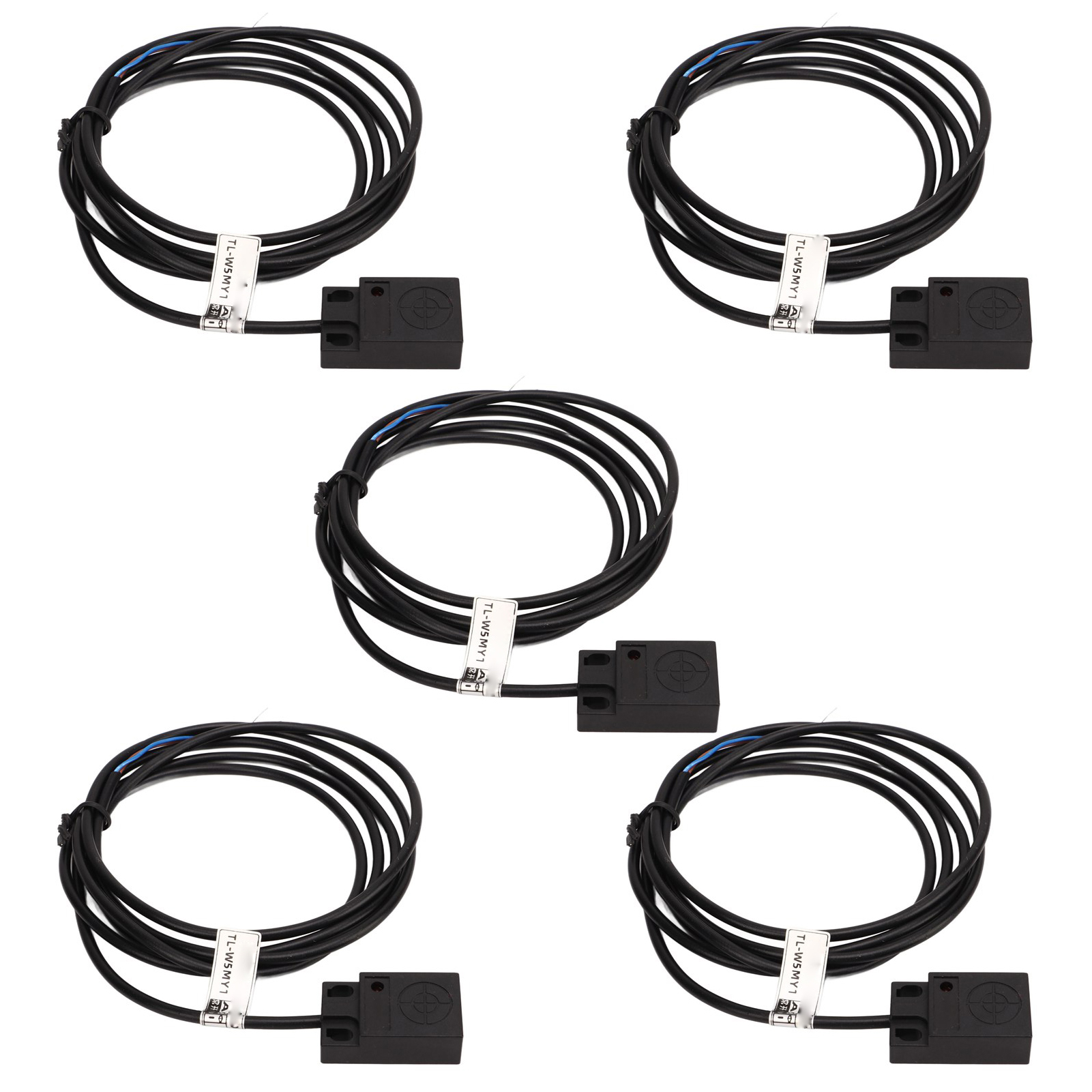 5-mm-induktiver Näherungsschalter, Schnelle Erkennung, Störungsfrei, 2 Drähte, Normalerweise Offen (no), Ac 110-220 V, Hochzuverlässiger Induktiver Sensor.