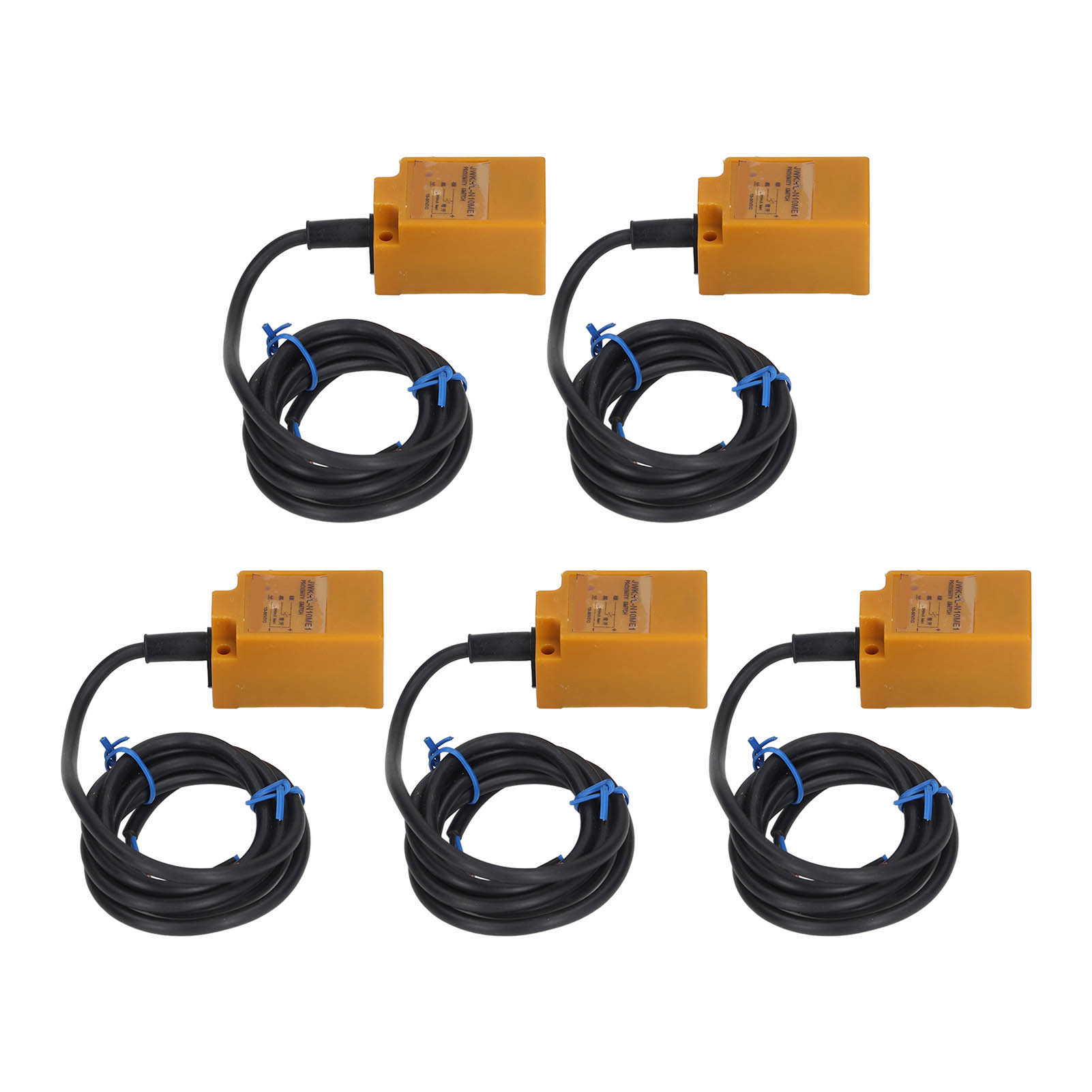 Packung Mit 5 Npn-no-näherungssensoren, 10–30 V Dc, 200 Ma, Induktiver Detektionsschalter, Berührungslose Erkennung