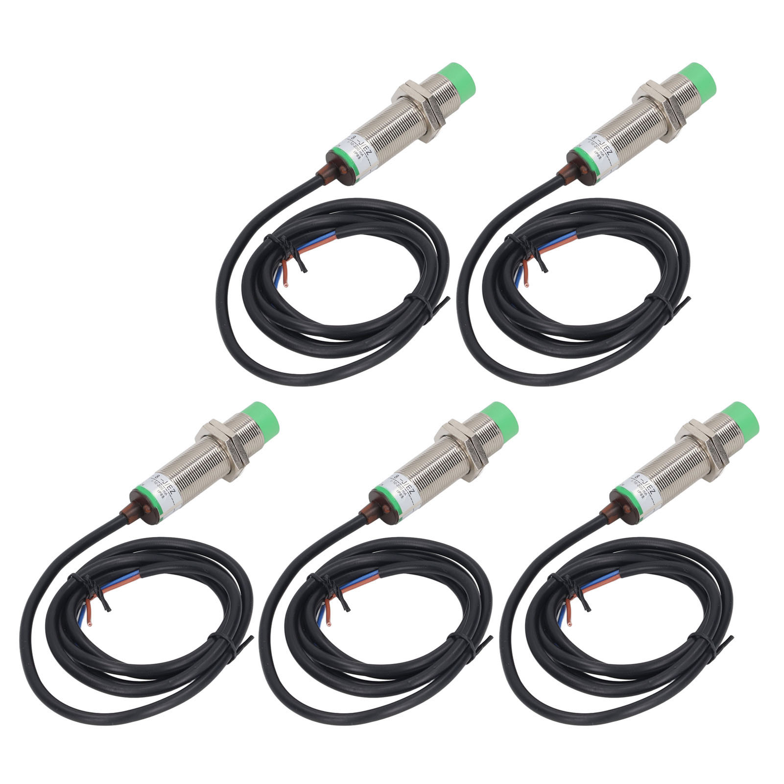 M18x1 2-draht-näherungssensor, Normalerweise Offen, 5 Stück, Ansprechfrequenz 68 Hz, Induktiver Detektor Für Wechselstrom 90–250 V