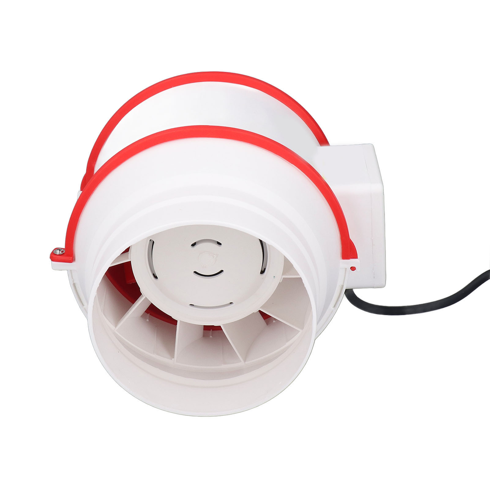 15 Cm Abs-abluftventilator, Runder Luftkanal, Drehzahlverstärker 2220–2600 U/min, Wasserdicht (ipx2), Belüftung Und Luftzirkulation, 220-v-eu-stecker