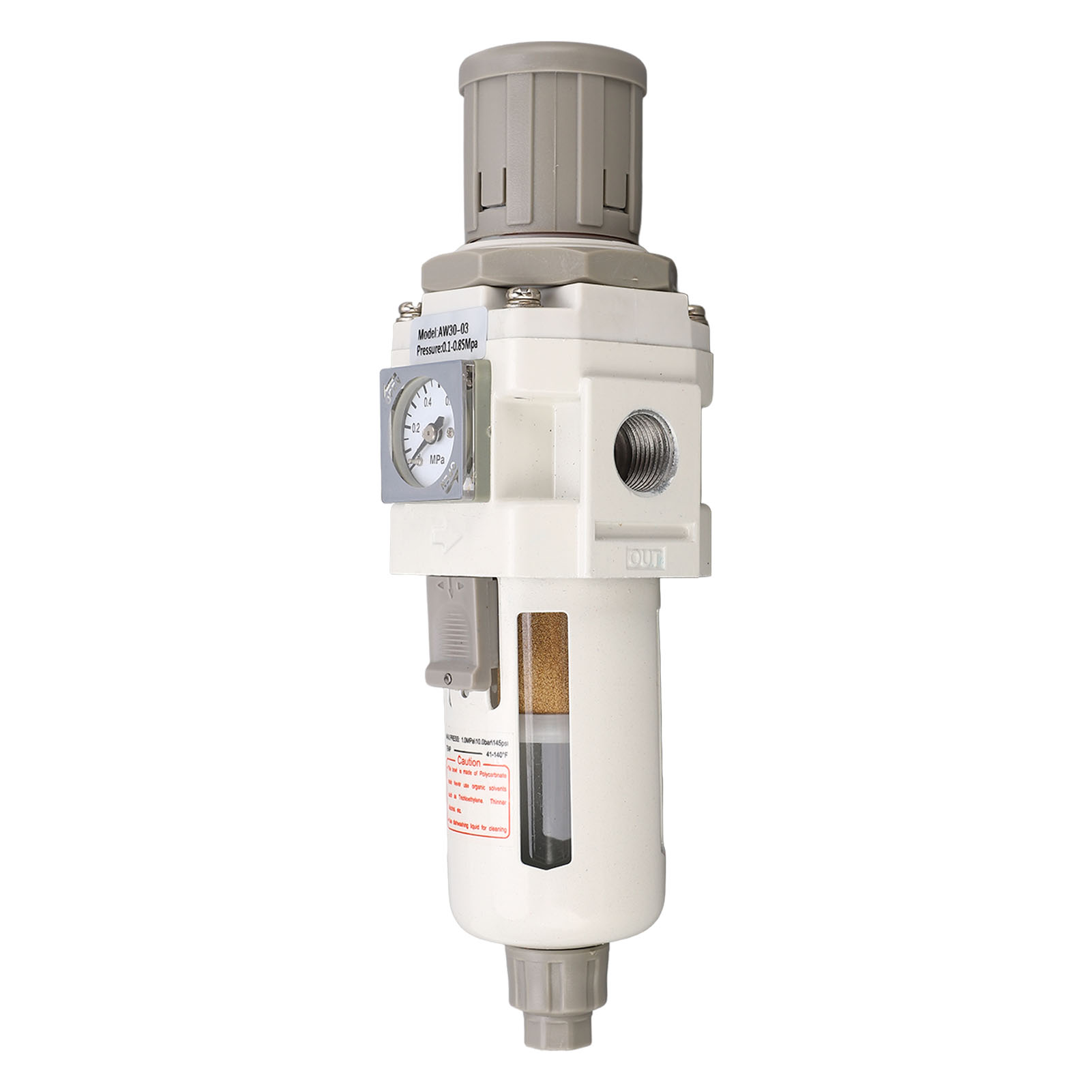 Druckluftregler Mit G3/8-zoll-filter, 0,1–0,85 Mpa, Durchflussregler Für Industrielle Anwendungen