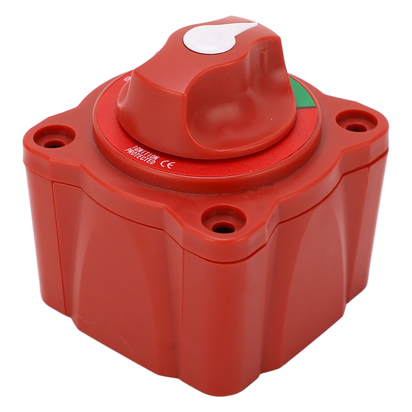 300a Dc48v Marine-batterieschalter, Einpoliger Trennschalter Mit Feuerfestem Knopf, Schlüsselschalter Für Boote, Feuerbeständig, Einzelstromkreis.