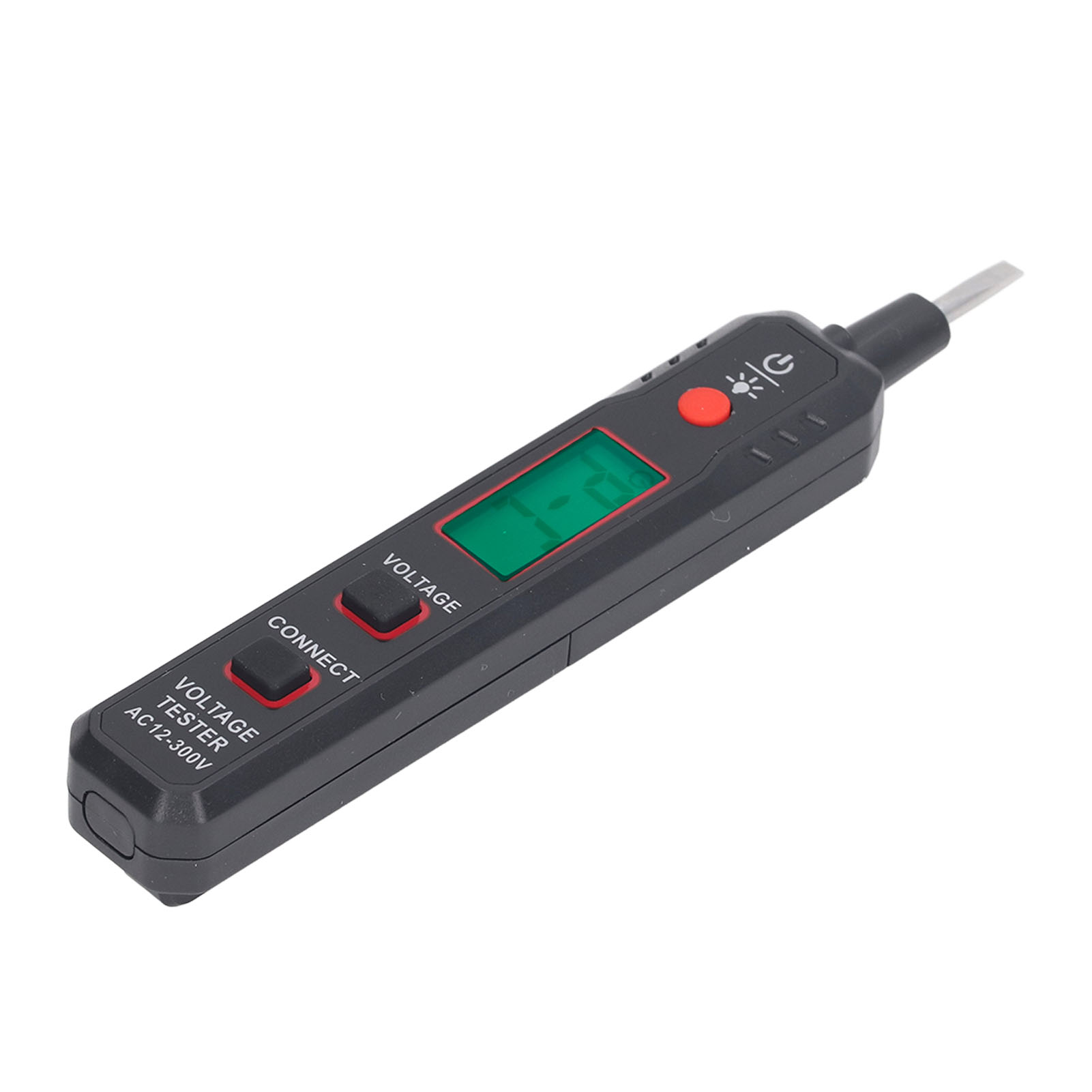 Berührungsloser Spannungsprüfer 12v–300v, Stiftvoltmeter Mit Lcd-anzeige Und Alarm, Elektrischer Prüfdetektor Für Wartungszwecke