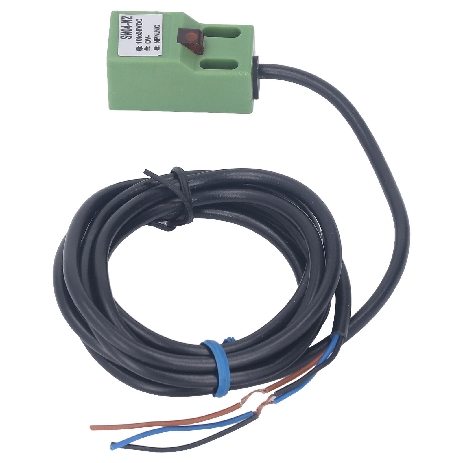 Berührungsloser Induktiver Npn-no-näherungssensor, Wasserdicht Nach Ip65, 10–36 V Dc, 200 Ma, Industrieller Präsenzmelder