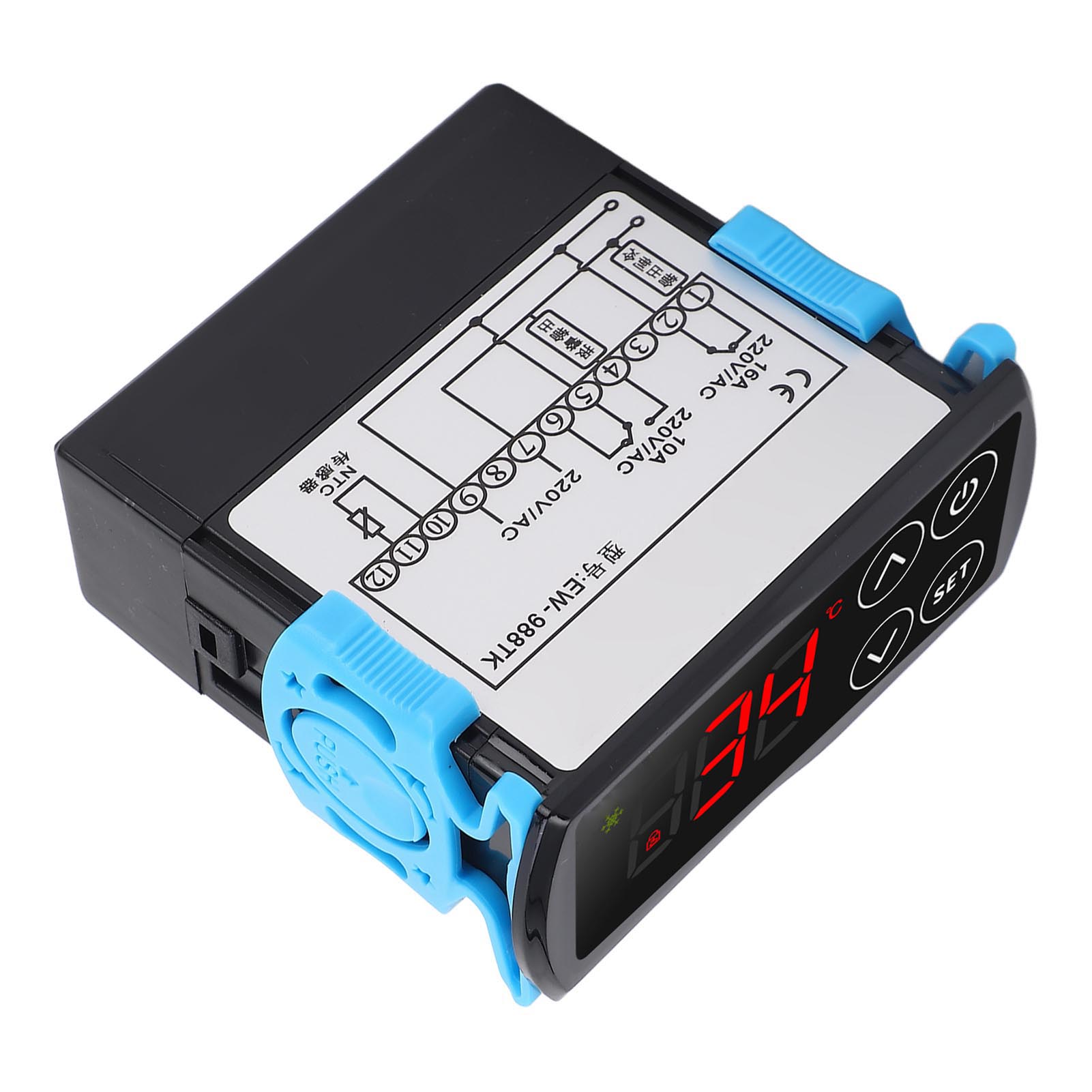 Ac220v Pid-touchscreen-digitalthermostat, Temperaturregler Für Heizung/kühlung, Digitalanzeige, Präziser Regler Für Hlk-systeme