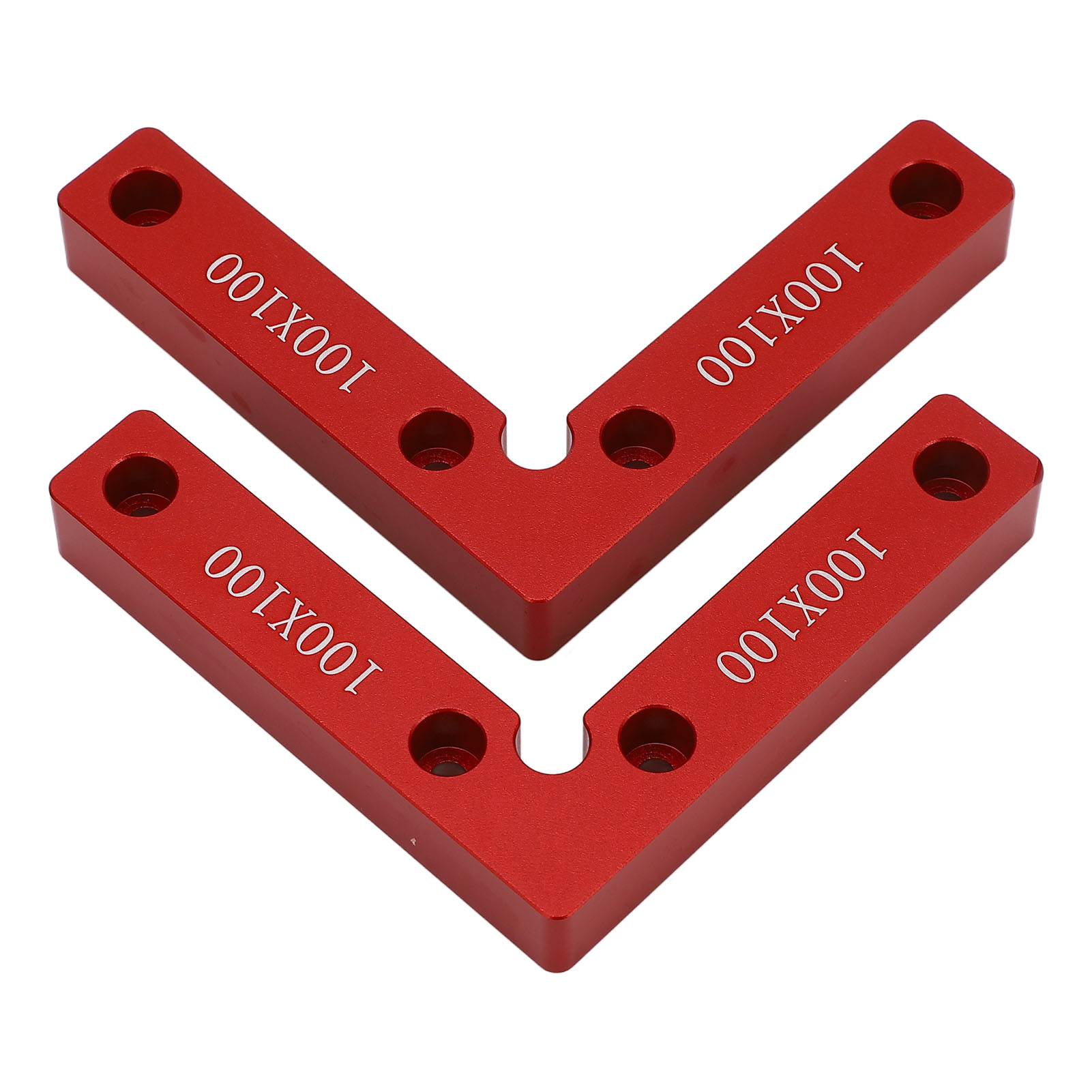 90°-positionierwinkel 100 X 100 Mm, Rechtwinklige Aluminiumklemme Für Holzbearbeitung, Präzise Ecklehre
