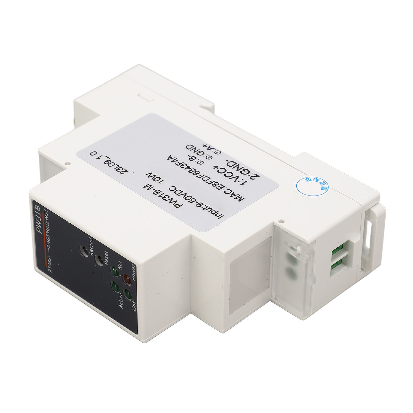 Rs485-zu-2,4/5-ghz-wlan-konverter, Ethernet-seriell-server, 9–50-v-dc-industriesteuerung