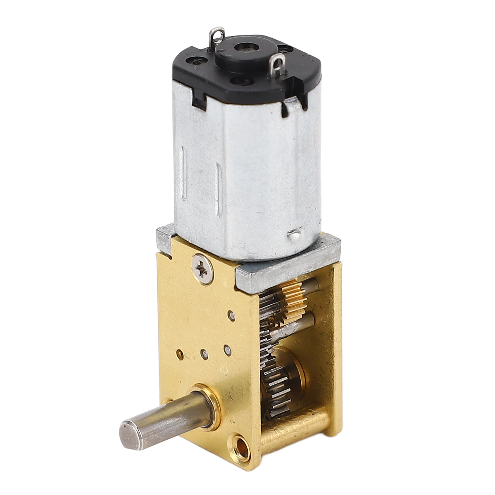 12-v-gleichstrom-schneckengetriebemotor, Hohes Drehmoment, Geräuscharm, Einwellig Mit Sockel, 53 U/min, Für Öfen Und Roboter, Robustes Lager, Leistungsstarkes Getriebe