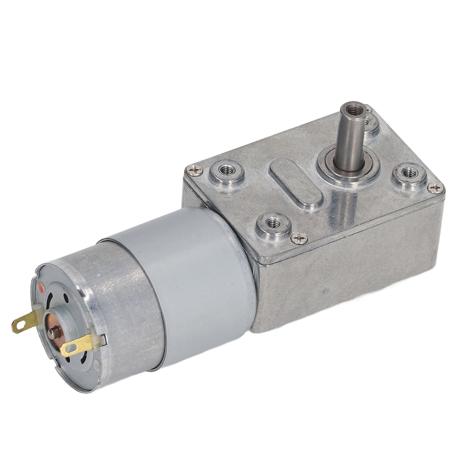 24-v-gleichstrom-schneckengetriebemotor, Selbsthemmend, 30 U/min, Rechteckiges Getriebe, Hohes Drehmoment, Für Automatisierungs- Und Heimwerkerprojekte