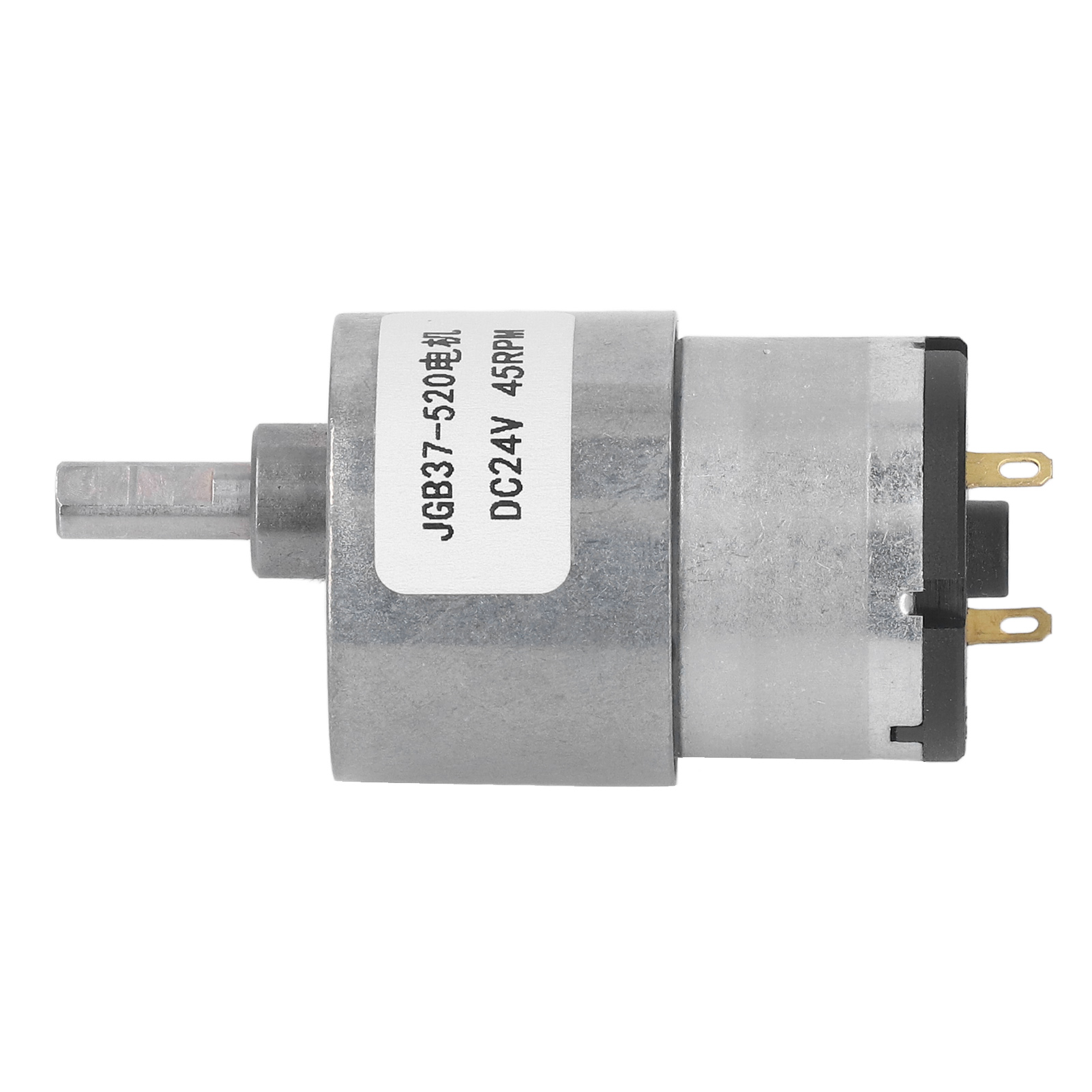 Selbsthemmender Schneckengetriebemotor, Hohes Drehmoment, Messingspule, 24-v-gleichstrom-untersetzungsgetriebe, 45 U/min