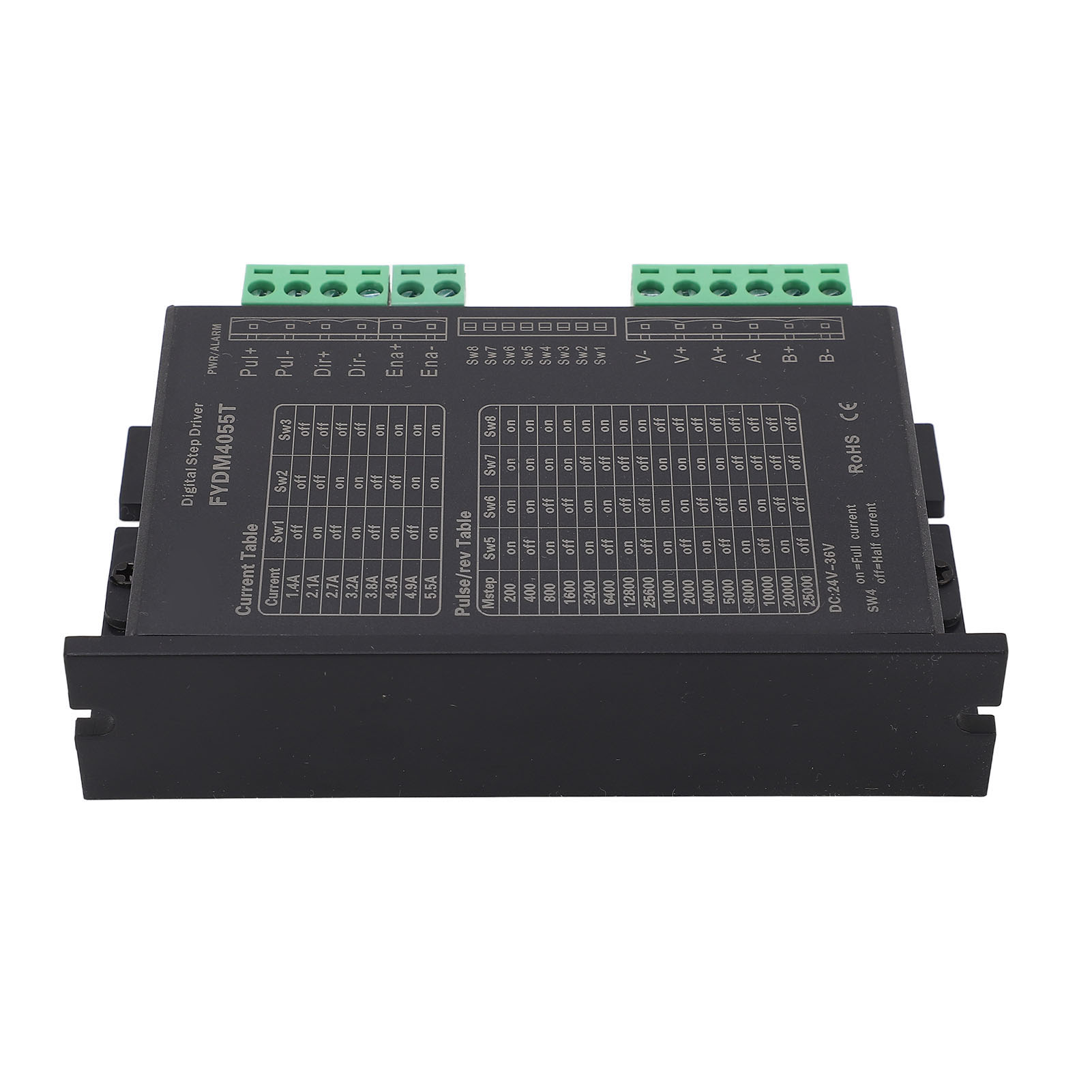 5,5-a-24–36-v-dc-cnc-schrittmotortreiber, Hochpräzise Steuerplatine Für 2-phasen-servomotoren 42 57, Zuverlässiges Treibermodul