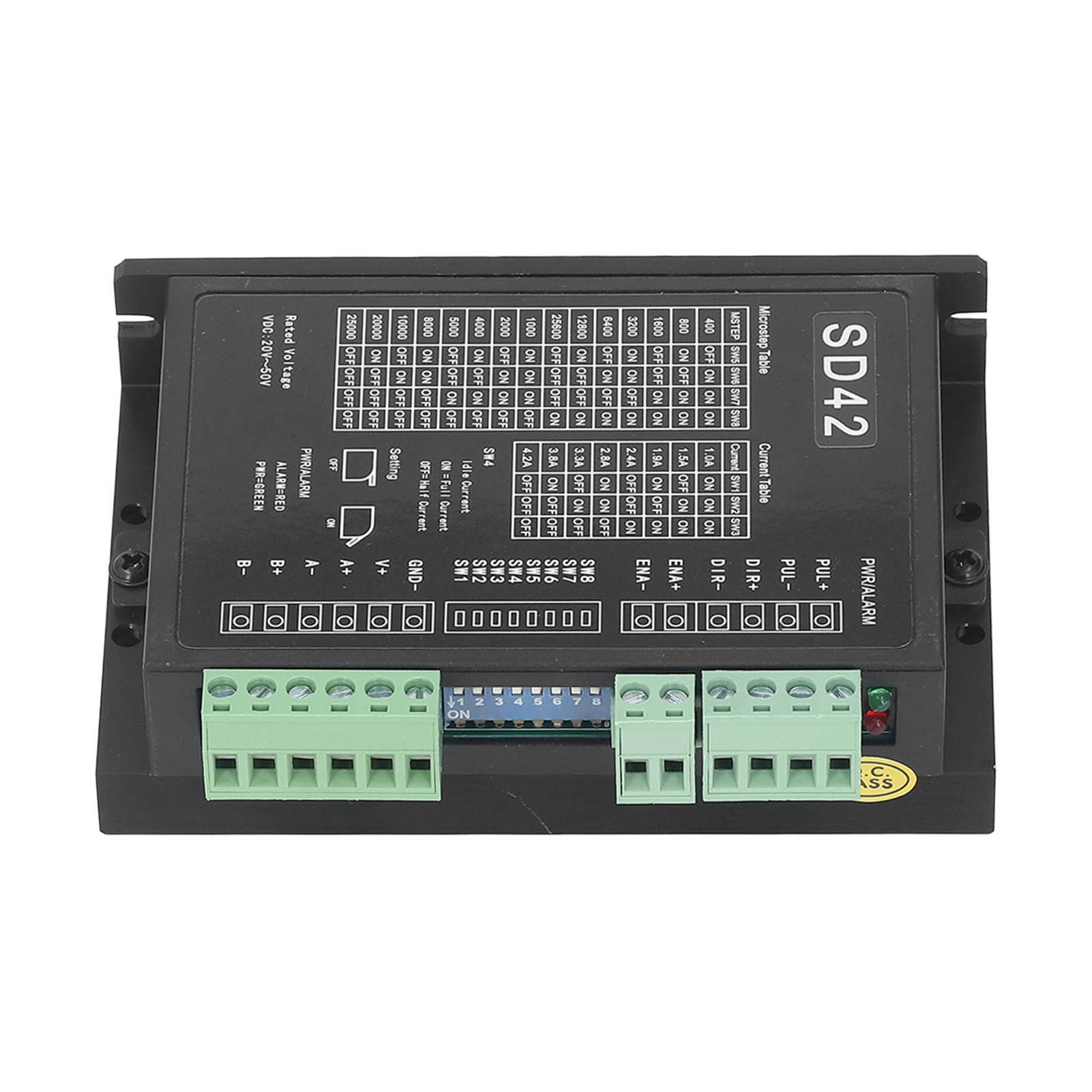 Cnc-schrittmotortreiber, Integrierter Schutz, Hohes Drehmoment, Geringe Geräuschentwicklung Und Wärmeentwicklung, Dc20-50v-controller, 1,0-4,2a Stromstärke, Hohe Präzision.