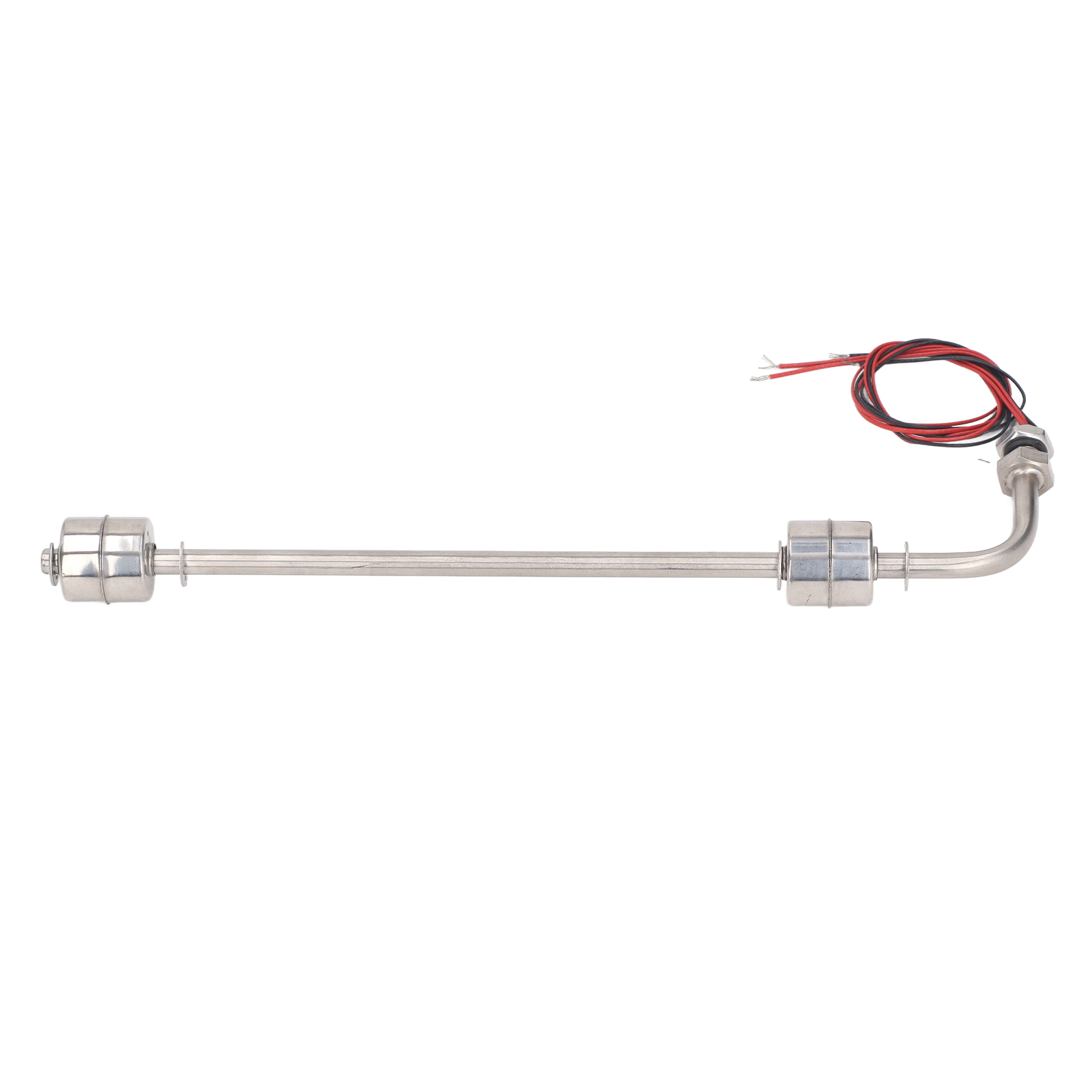 Doppeltkontaktiger Schwimmerschalter Aus Edelstahl Zur Wasserstandsregelung, Ac/dc 0–110 V Flüssigkeitssensor, 300 Mm / 11,8 Zoll, Zuverlässiger Füllstandsmelder