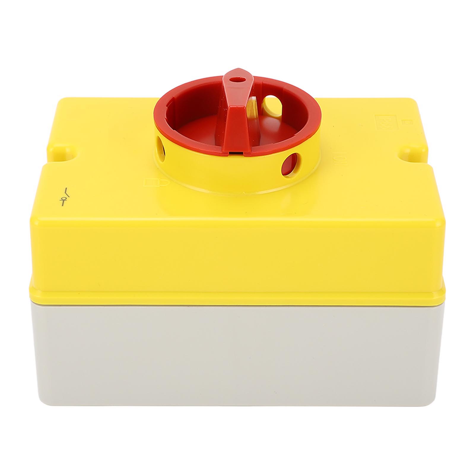 4-poliger 415v 25a Solar-trennschalter, Ip66 Wasserdichter Photovoltaik-trennschalter, Außengehäuse Für Die Außenmontage