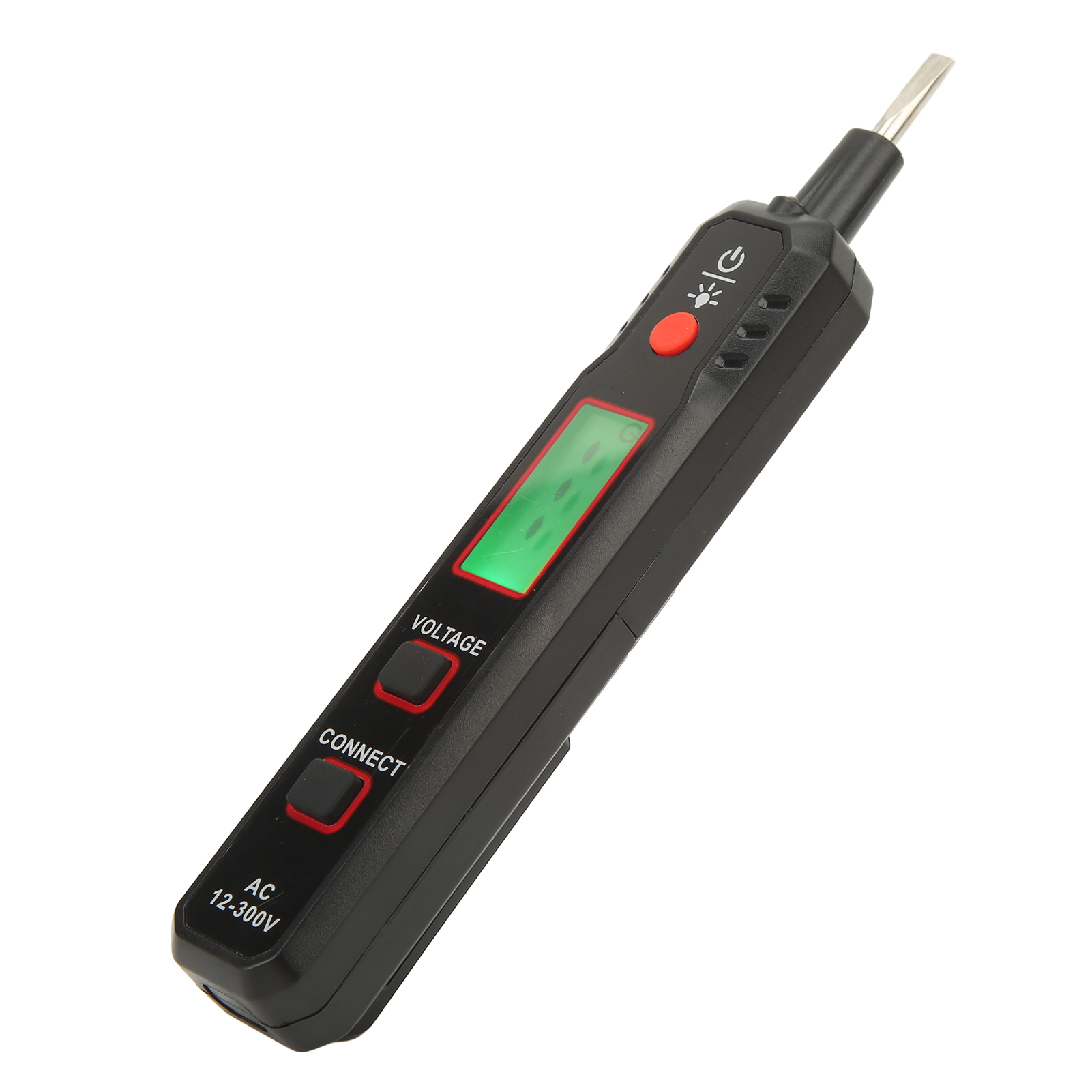 Ht89 Berührungsloser Spannungsprüfer, Elektrisches Detektor-multimeter Abs 12-300v Ac, Schallpegelmesser-stift Für Stecker Und Kabel