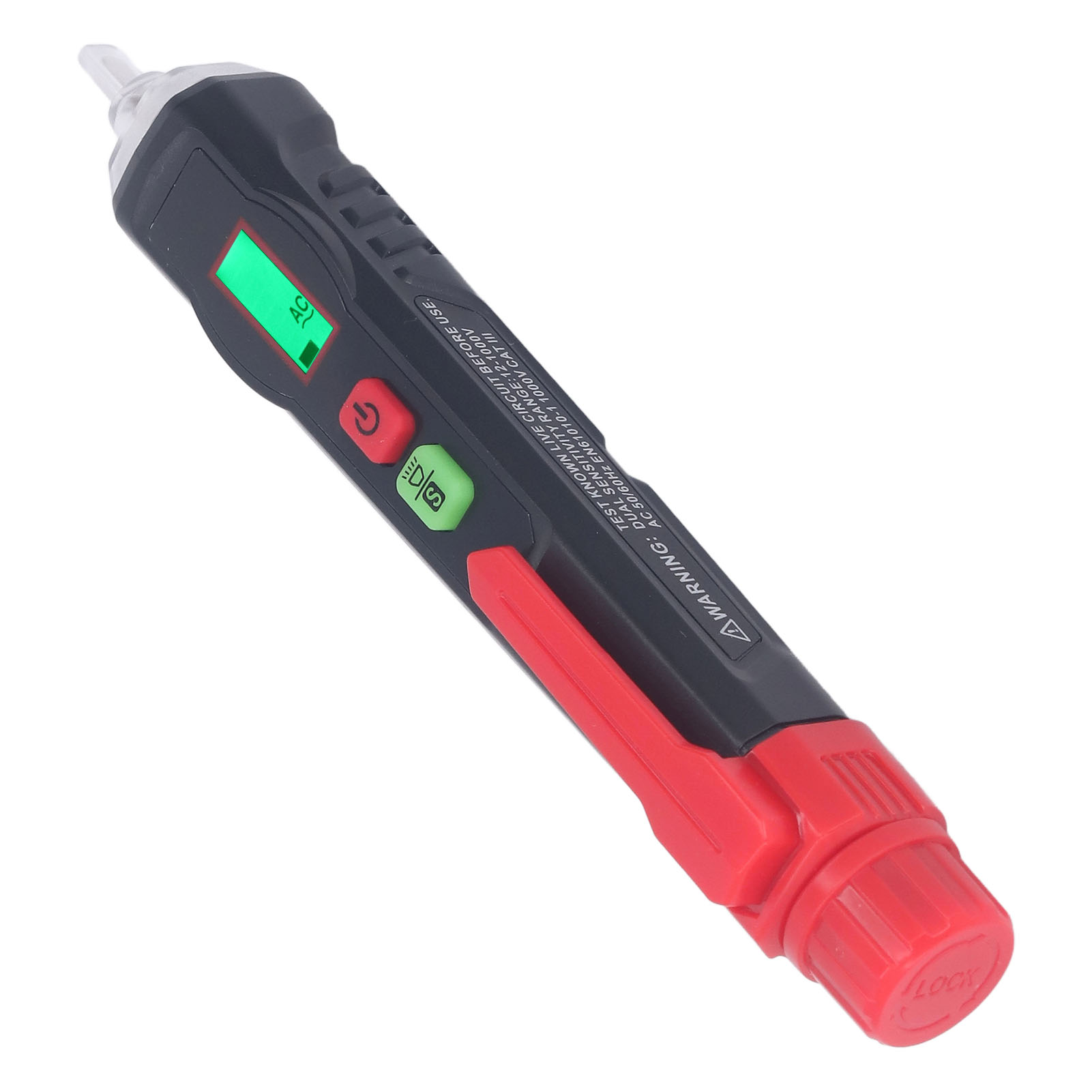 An101 Spannungsprüfer, Berührungsloser Wechselspannungsdetektor, Ncv-stiftvoltmeter Mit Induktiver Sonde, Elektrisches Diagnosegerät, Stromprüfer, 12–1000 V, Erhöhte Sicherheit