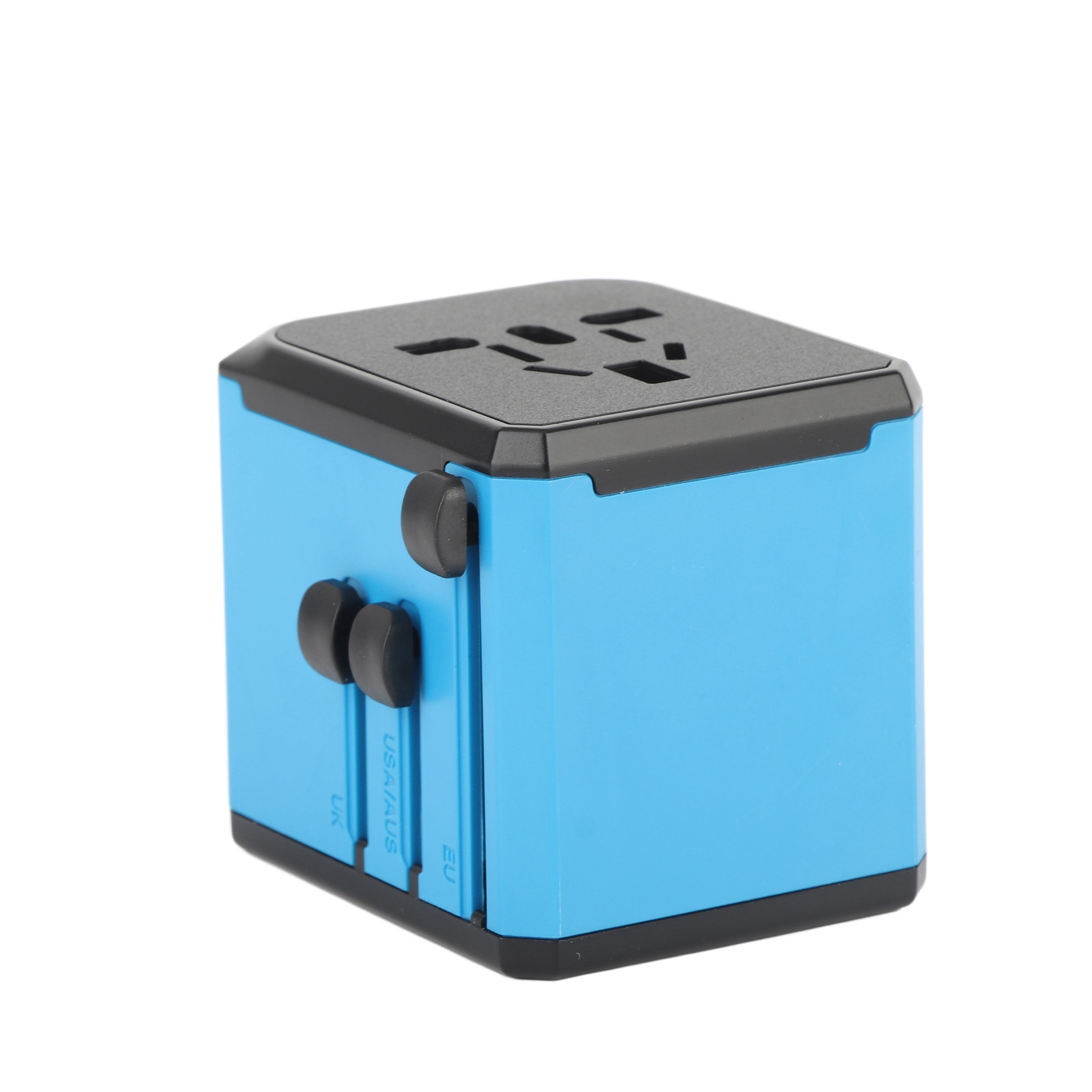 Universeller Reiseadapter Mit Internationalem Stecker, Tragbares Wandladegerät Mit 4 Usb-anschlüssen, 100–240 V Für Smartphones