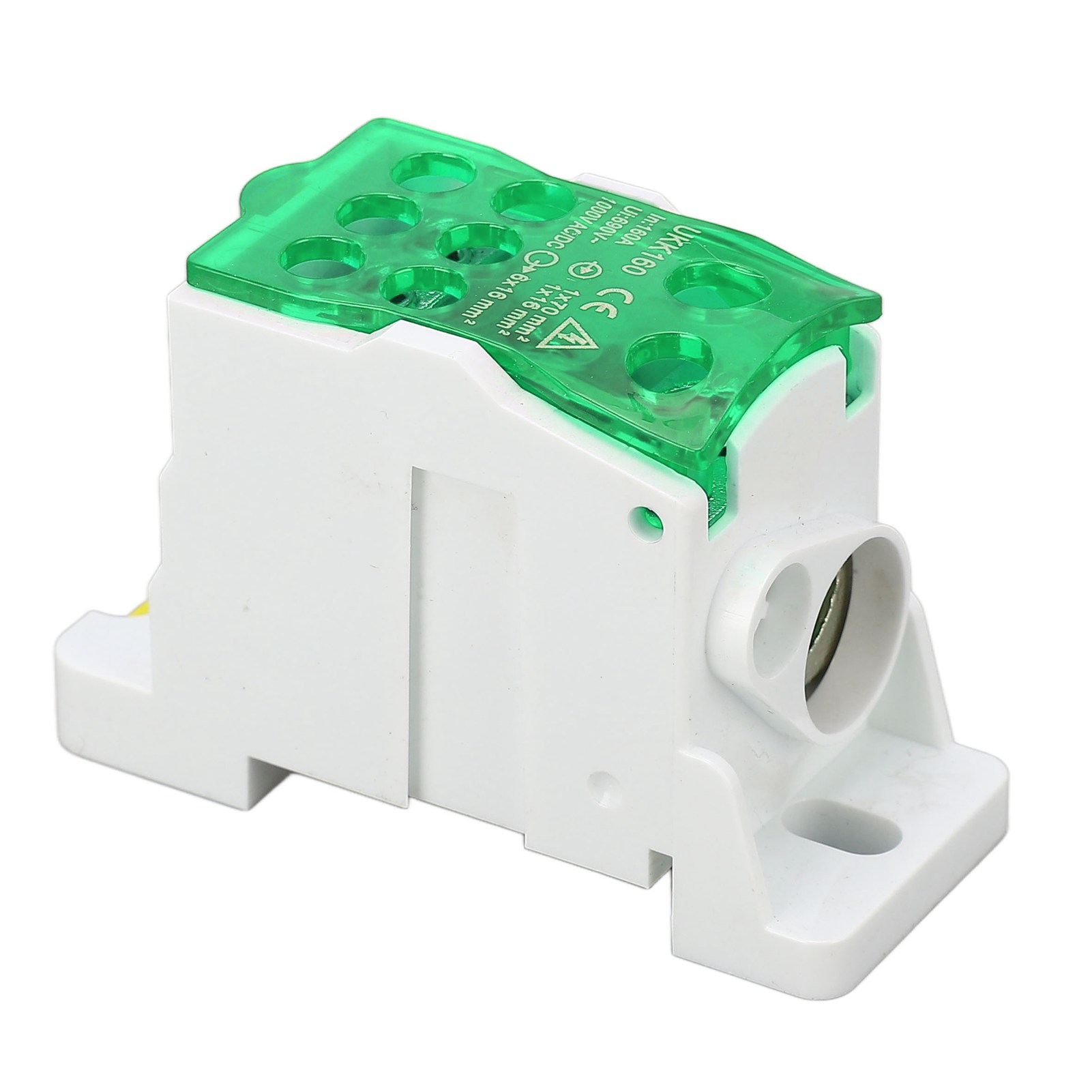 690v 160a Klemmenverteilerkasten, Din-schienen-klemmenblock, Grüne Elektrische Anschlussdose