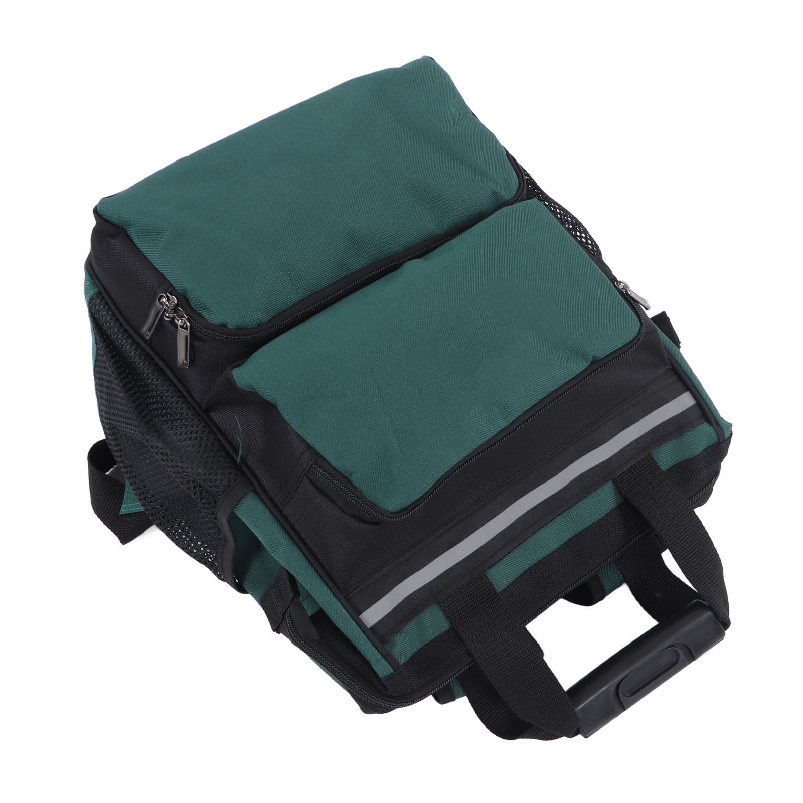 Robuster Werkzeugrucksack Aus Canvas, Großes Fassungsvermögen, Mehrere Taschen, Tragbare Tasche Für Elektriker, 40 Cm Hoch