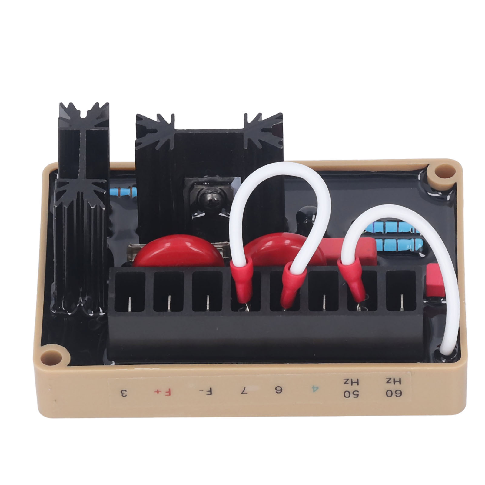 Automatischer Spannungsregler Avr 190-240vac, Präzisionsmodul Mit Sicherung, Regelplatine Für Dieselgeneratoren, Zuverlässiger Und Robuster Ersatz.