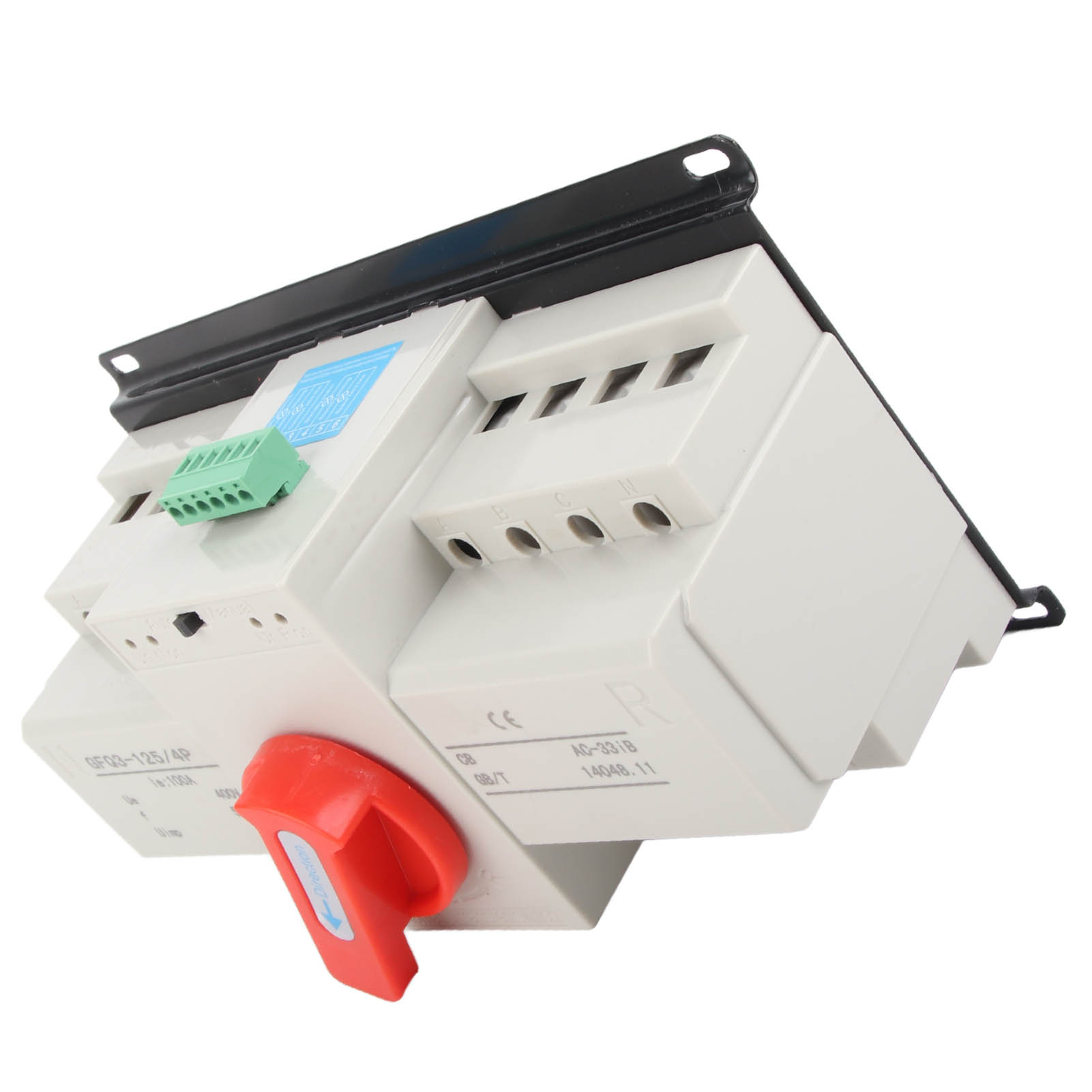 Automatischer Umschalter Mit Dualer Stromversorgung, 100 A, 4-polig, 400 V Ac, Notstromaggregat Für Krankenhäuser