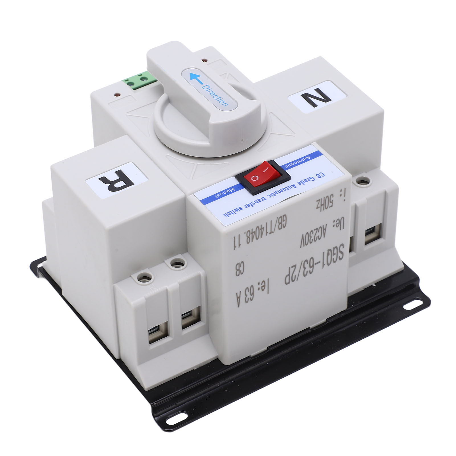 2p 63a 230v Dual-power-automatik-umschalter Für Haushalt Und Industrie, Not-umschalter