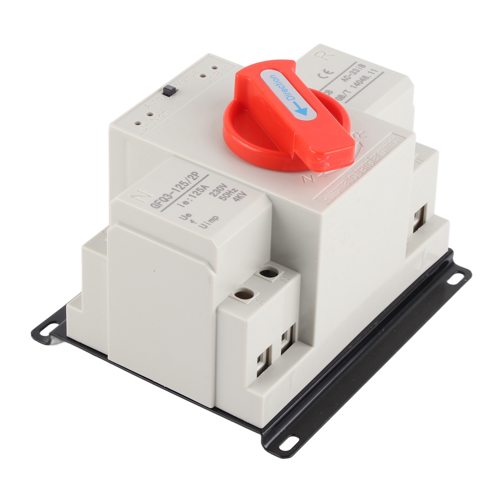 Ats 2p 125a Ac230v Dual Power Automatischer Umschalter Inverter Generator Umschalter Mini