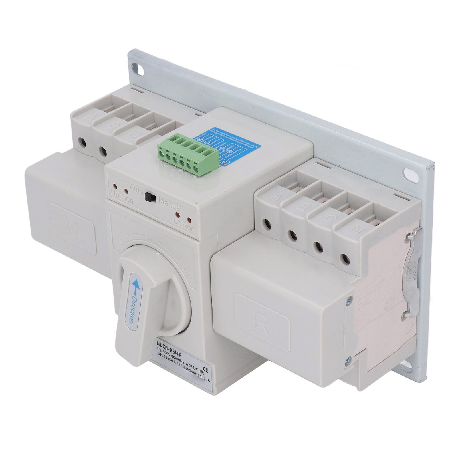 Ats 4p Mini-doppelstrom-umschalter, Automatischer Generator-backup-schalter, Cb-qualität, 50hz/60hz, 400v.