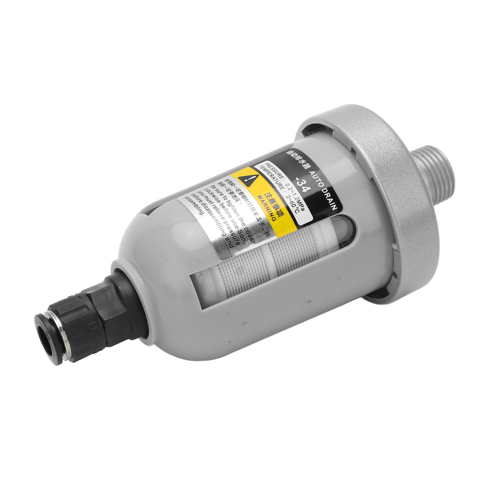 Automatische Kompressorentlüftung, Durchscheinende Pneumatische Entlüftung Der Mini-serie, Schwimmerablassventil Für Luftfilter.