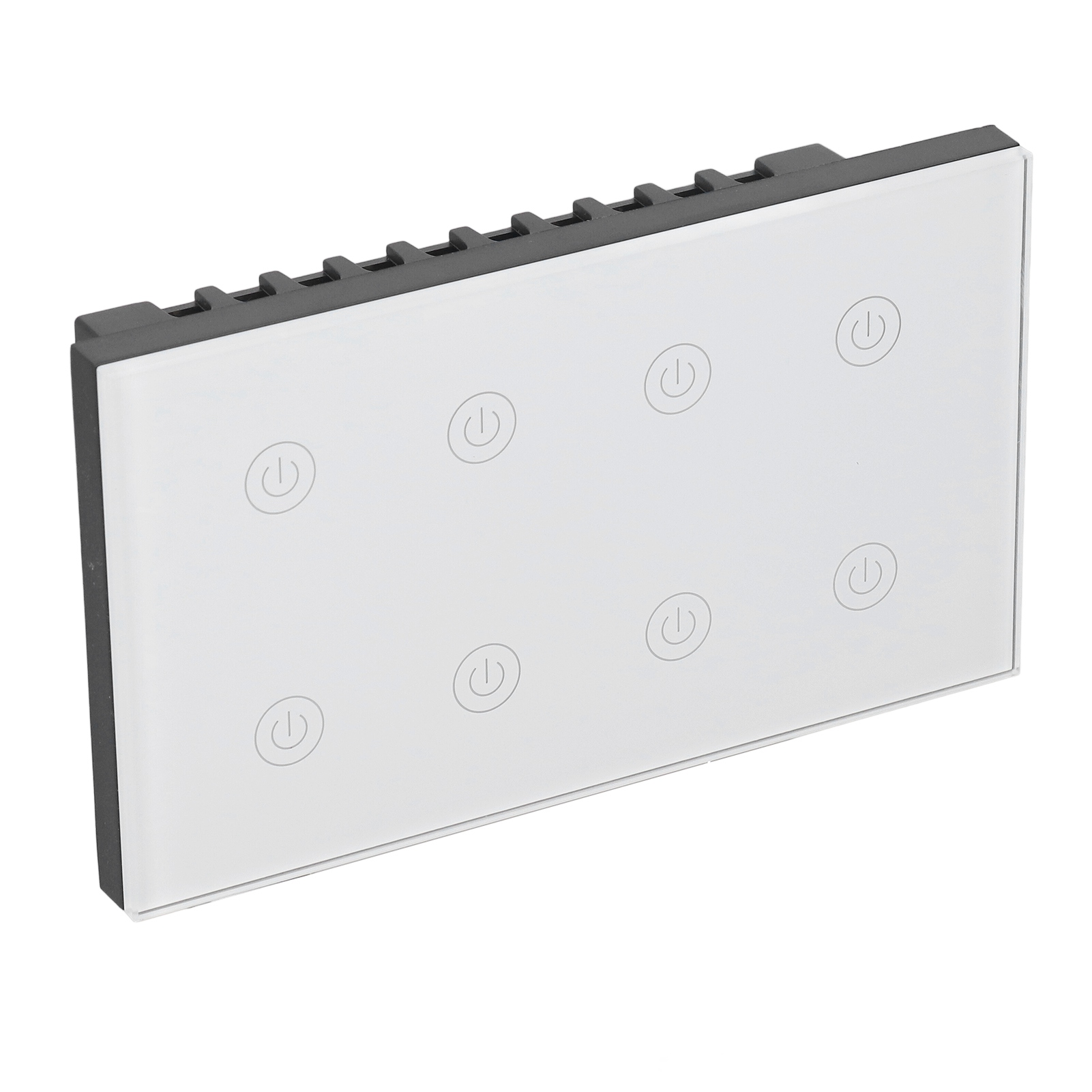 8-fach Wlan-touch-schalter, Kabelloses Smart-wandpanel, Kompatibel Mit Google Home, 100–240 V