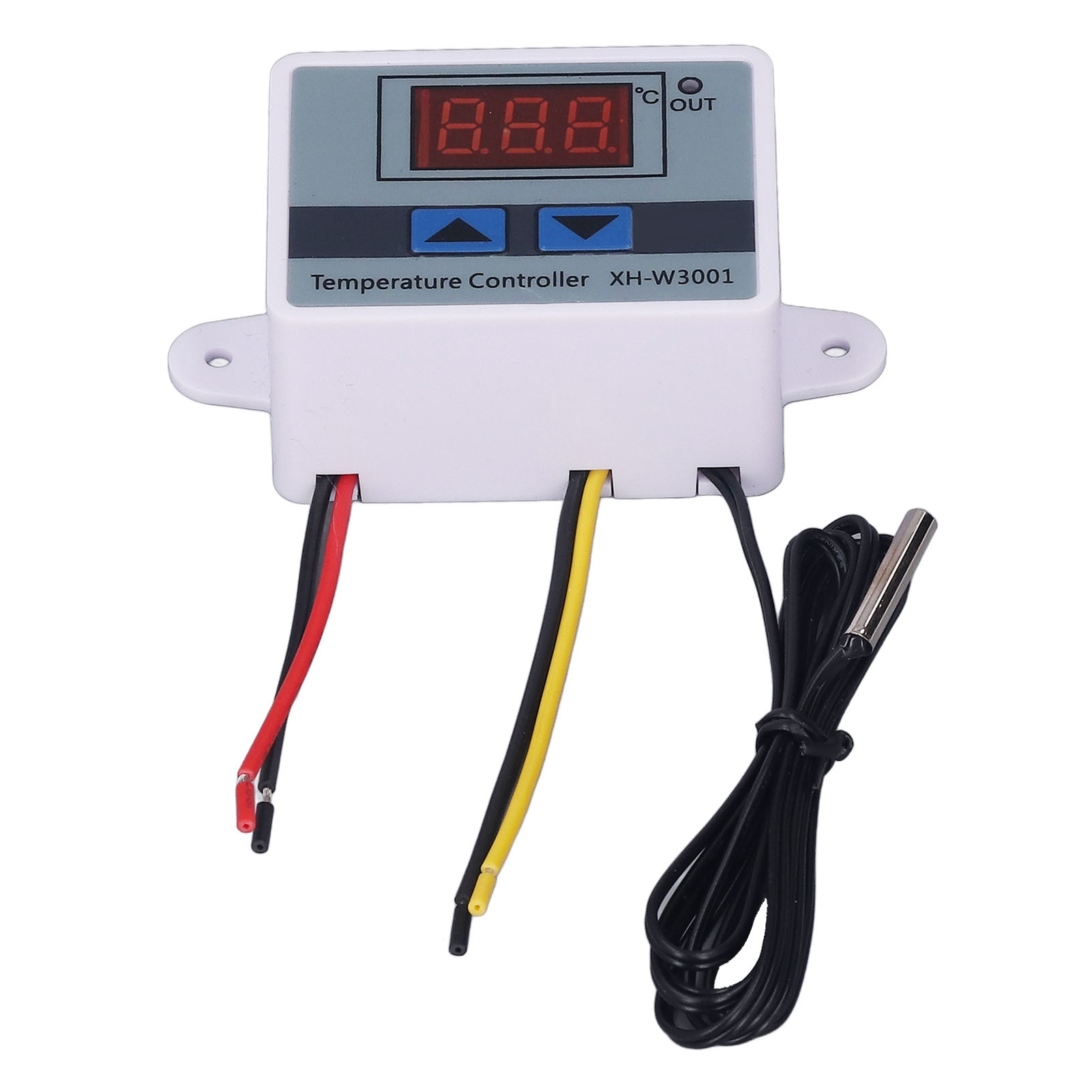 1500-w-led-digitalthermostat (2 Stück), Temperaturregler Mit Wasserdichter Sonde Und Schnellanschluss, Ac 110–220 V