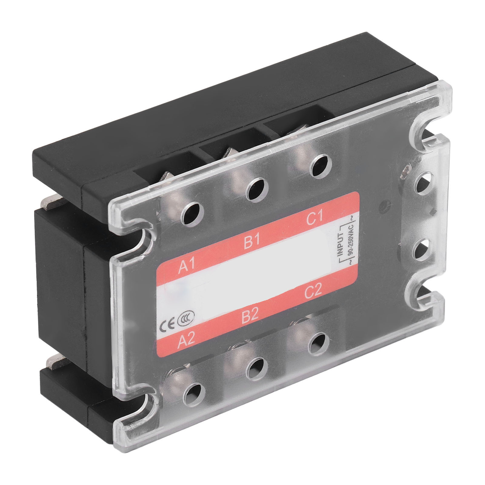 25a Dreiphasen-480v-wechselstrom-halbleiterrelais-industrieregler (ssr) Mit 25 A Für Cnc-maschinen Und Verpackungen