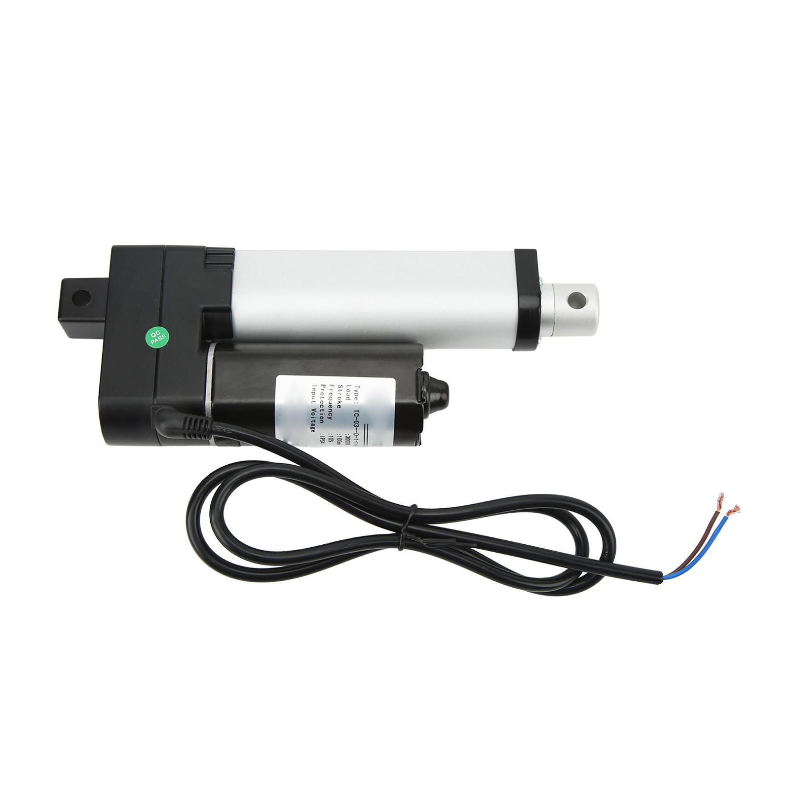 Linearantrieb Mit 3000 N, 100 Mm Hub, 12 V, Aluminiumlegierung Und Abs-motor Für Betten, Sofas, Automatische Hebevorrichtungen, Hochleistungs-linearantrieb
