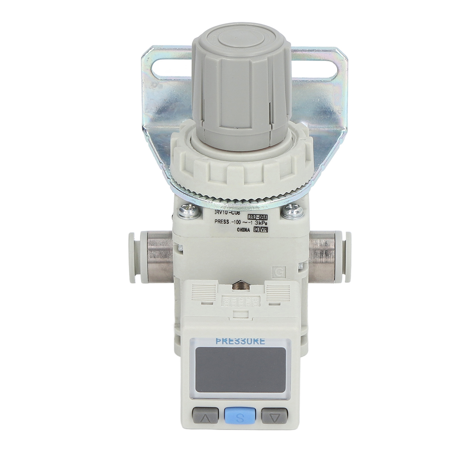 Miniatur-druckregler Aus Abs Und Smc Mit Digitalem Manometer, Druckminderer Für Druckluft, Hohe Präzision, Für Industrielle Anwendungen.