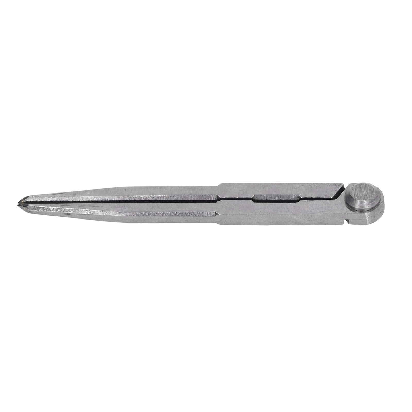200-mm-zirkel Aus Gehärtetem Kohlenstoffstahl, Fein Polierte Spitzen, Optimale Präzision Für Holz Und Leder, Flügeltrenner.