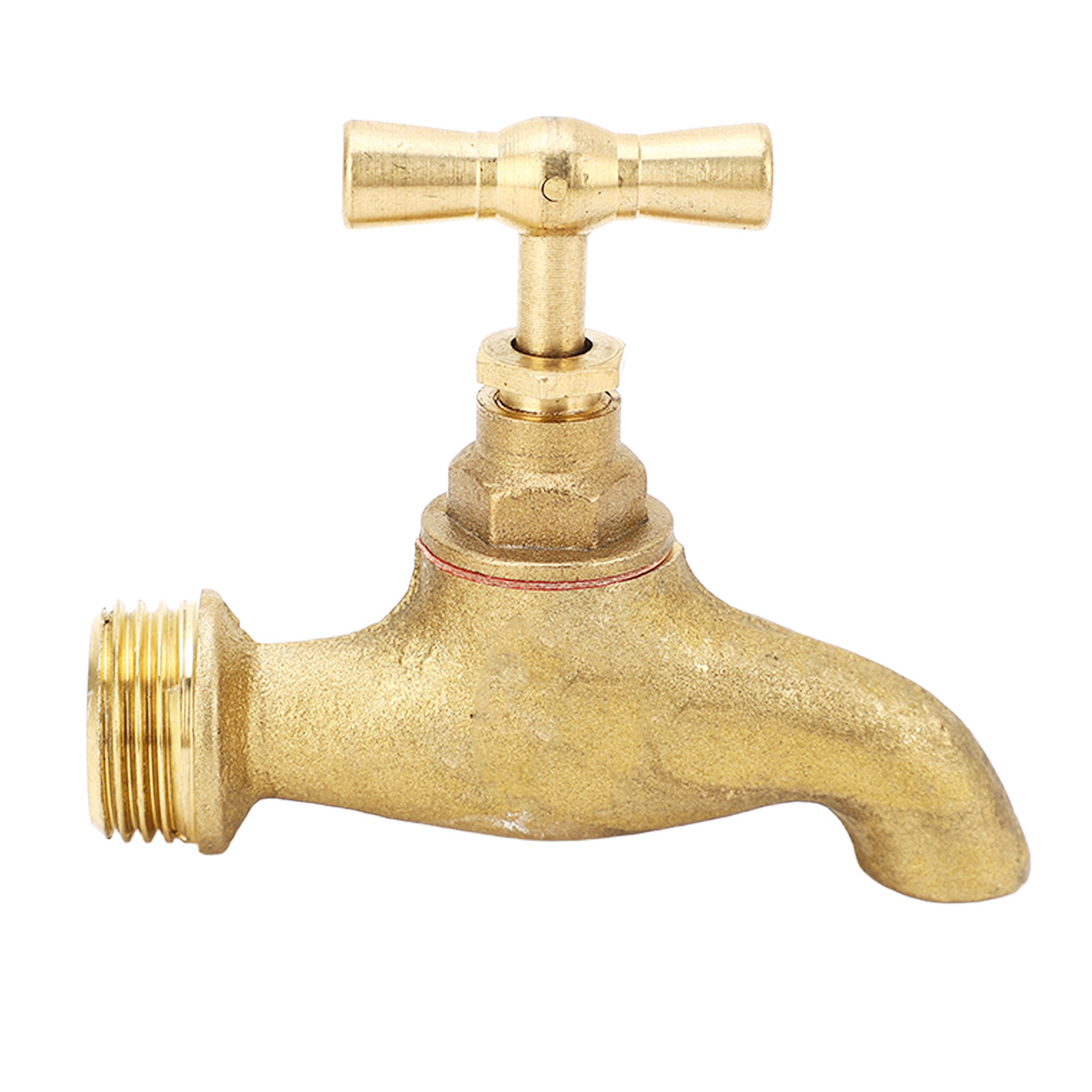 G1/2 Zoll Gewinde-gartenwasserabsperrventil, Bewässerungsventil Mit Außengewinde, Wasserdichter Außenwasserhahn, Zur Bewässerung.